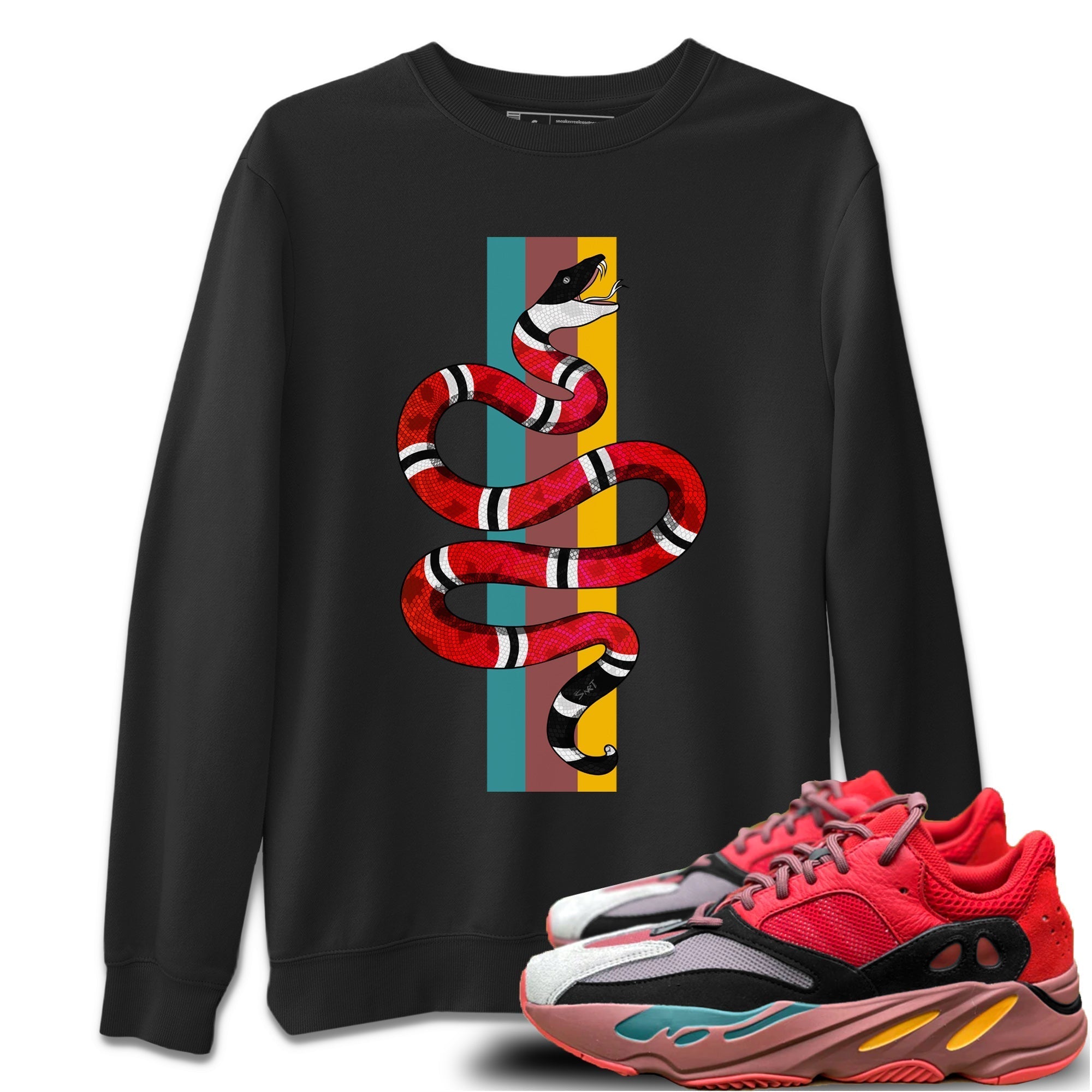Yeezy 700 Hi-Res Red Shirt To Match Jordans Snake Sneaker Tees Yeezy 700 Hi-Res Red Drip Gear Zone Sneaker Matching Clothing Unisex Shirts