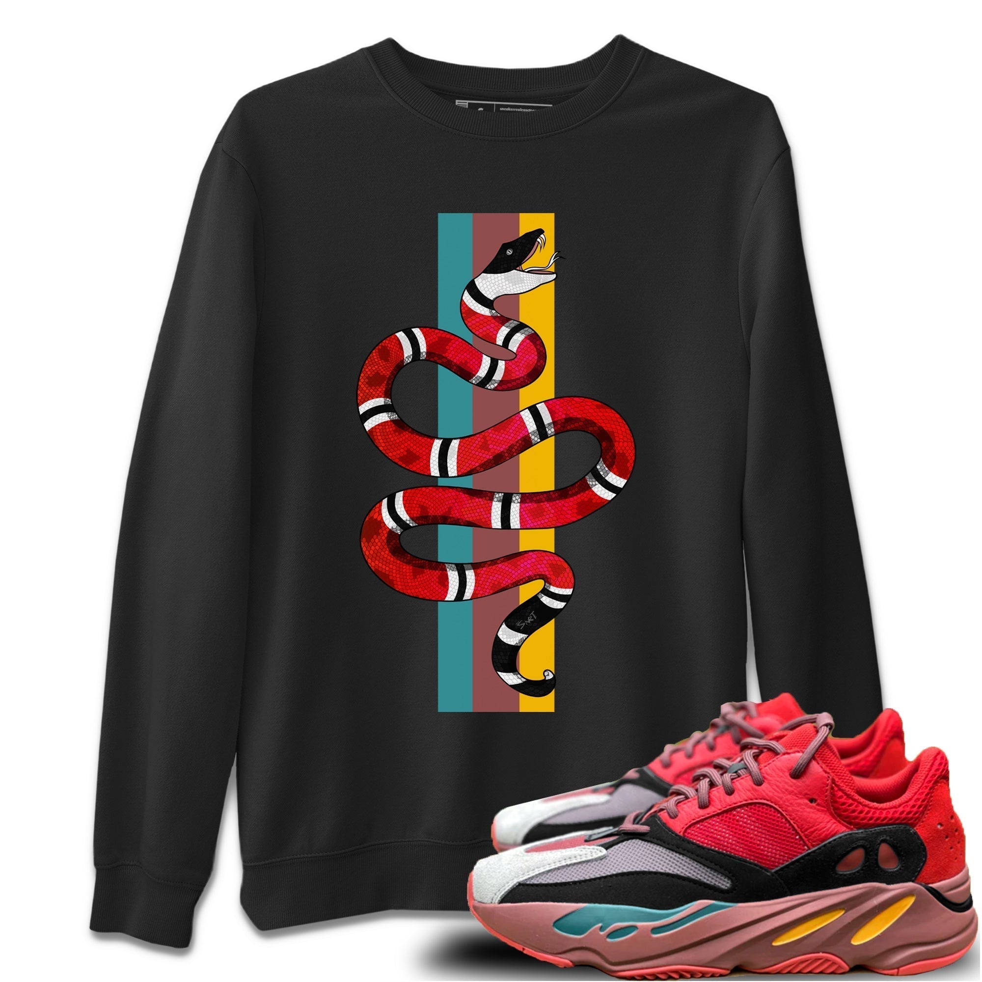 Yeezy 700 Hi-Res Red Shirt To Match Jordans Snake Sneaker Tees Yeezy 700 Hi-Res Red Drip Gear Zone Sneaker Matching Clothing Unisex Shirts