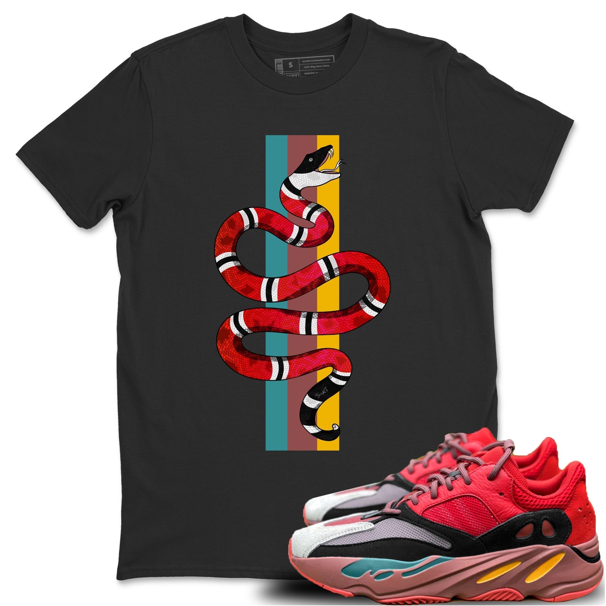 Yeezy 700 Hi-Res Red Shirt To Match Jordans Snake Sneaker Tees Yeezy 700 Hi-Res Red Drip Gear Zone Sneaker Matching Clothing Unisex Shirts