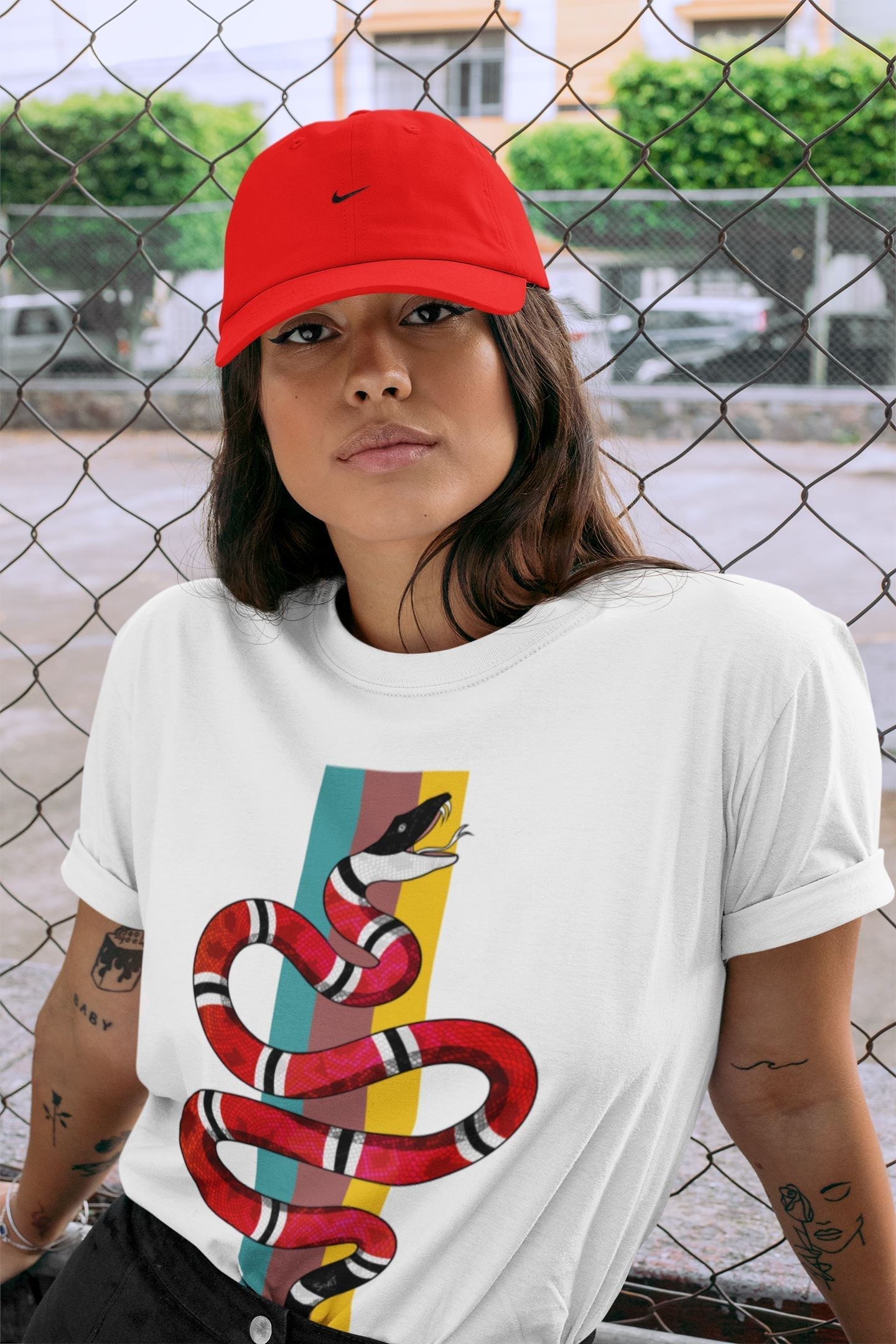 Yeezy 700 Hi-Res Red Shirt To Match Jordans Snake Sneaker Tees Yeezy 700 Hi-Res Red Drip Gear Zone Sneaker Matching Clothing Unisex Shirts
