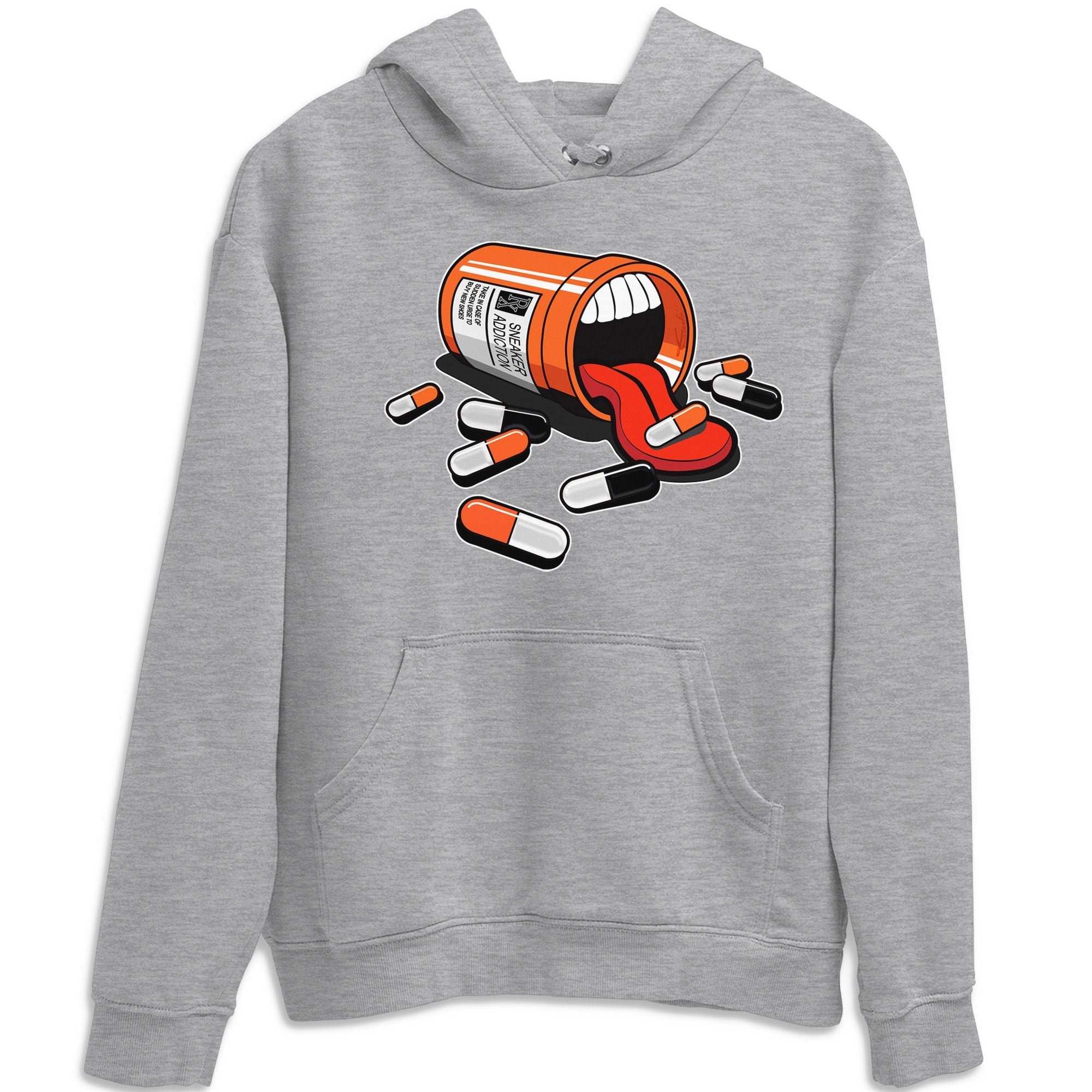 Jordan 1 Electro Orange Sneaker Matching T-Shirt Sneaker Addiction Sneaker Tees Jordan 1 Electro Orange Sneaker Release Tees Crew Neck Tees