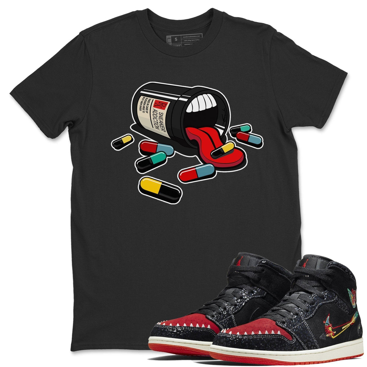 Jordan 1 Siempre Familia Shirt To Match Jordans Sneaker Addiction Sneaker Tees Jordan 1 Siempre Familia Drip Gear Zone Sneaker Matching Clothing Unisex Shirts