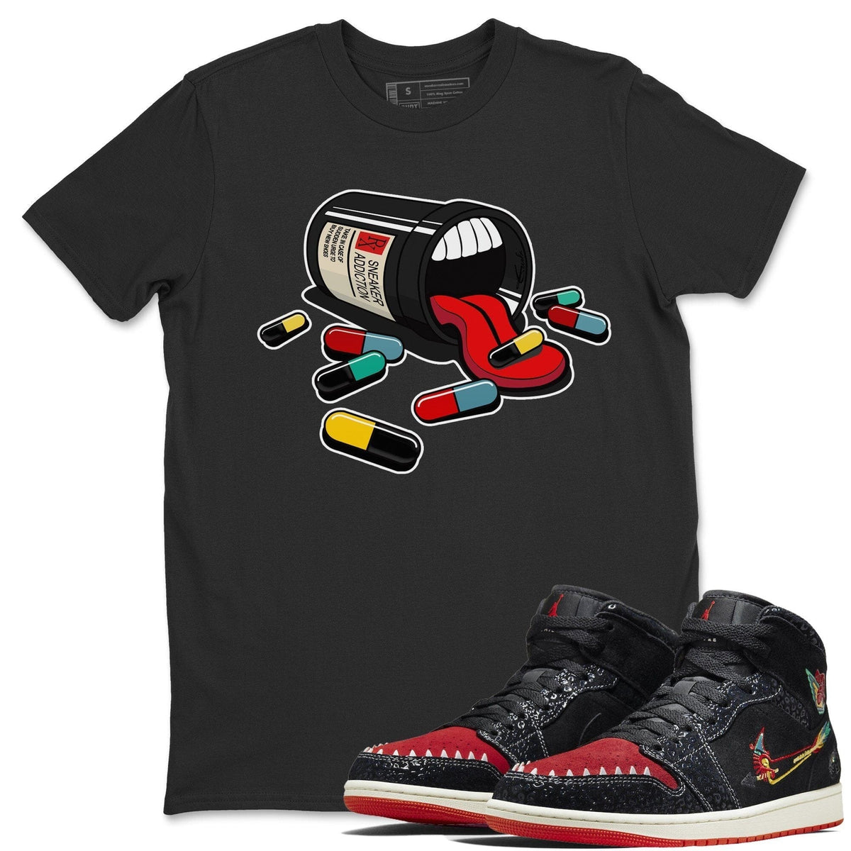 Jordan 1 Siempre Familia Shirt To Match Jordans Sneaker Addiction Sneaker Tees Jordan 1 Siempre Familia Drip Gear Zone Sneaker Matching Clothing Unisex Shirts