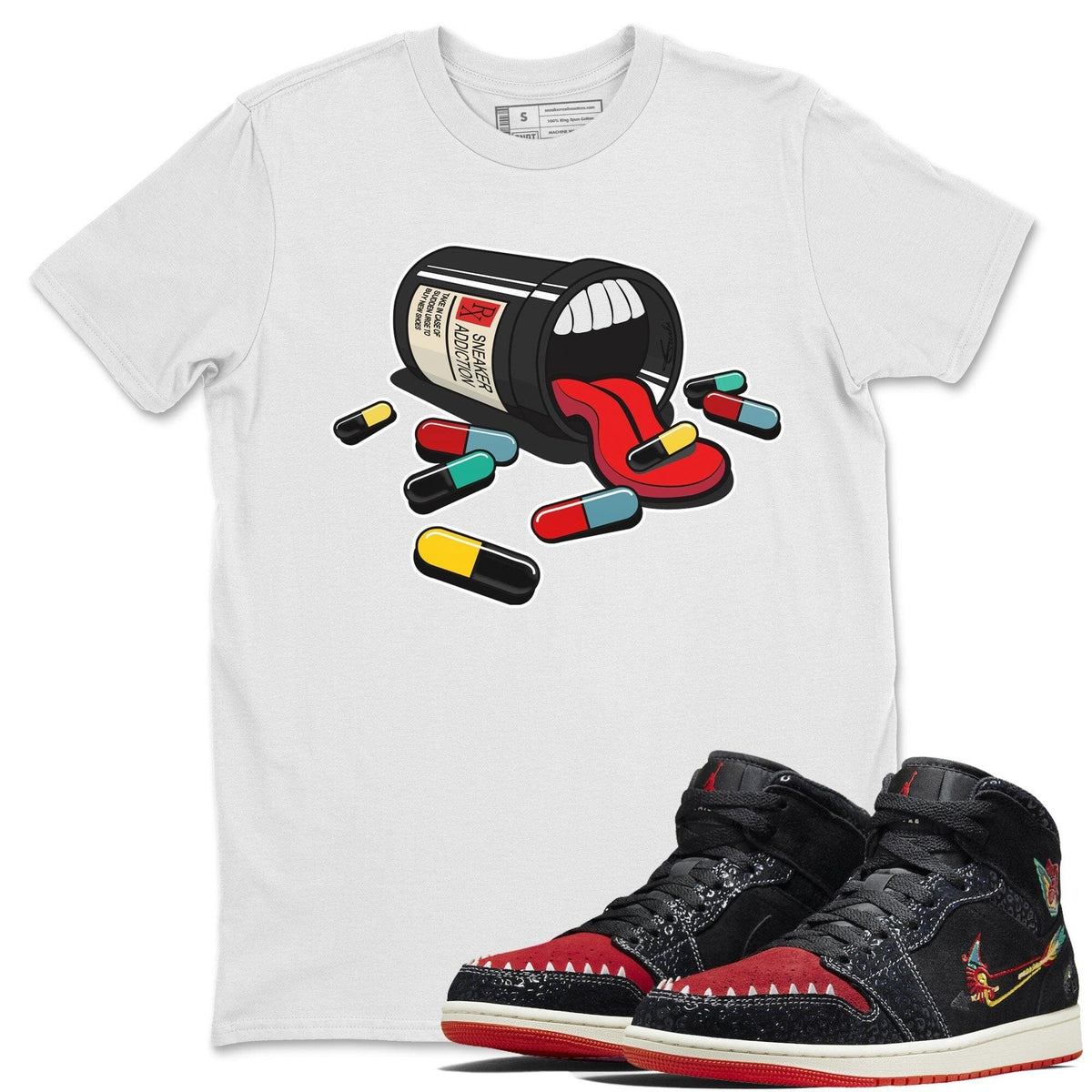 Jordan 1 Siempre Familia Shirt To Match Jordans Sneaker Addiction Sneaker Tees Jordan 1 Siempre Familia Drip Gear Zone Sneaker Matching Clothing Unisex Shirts
