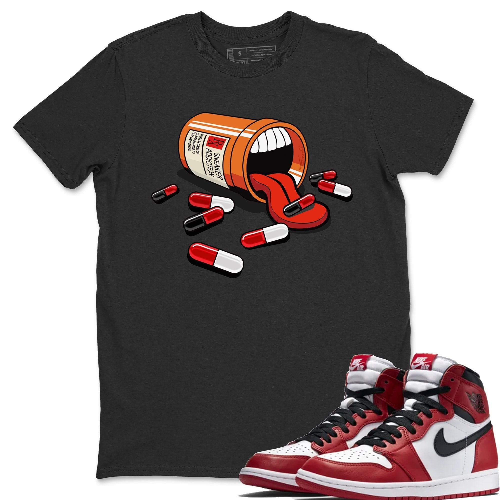 Jordan 1 Varsity Red Shirt To Match Jordans Sneaker Addiction Sneaker Tees Jordan 1 Varsity Red Drip Gear Zone Sneaker Matching Clothing Unisex Shirts