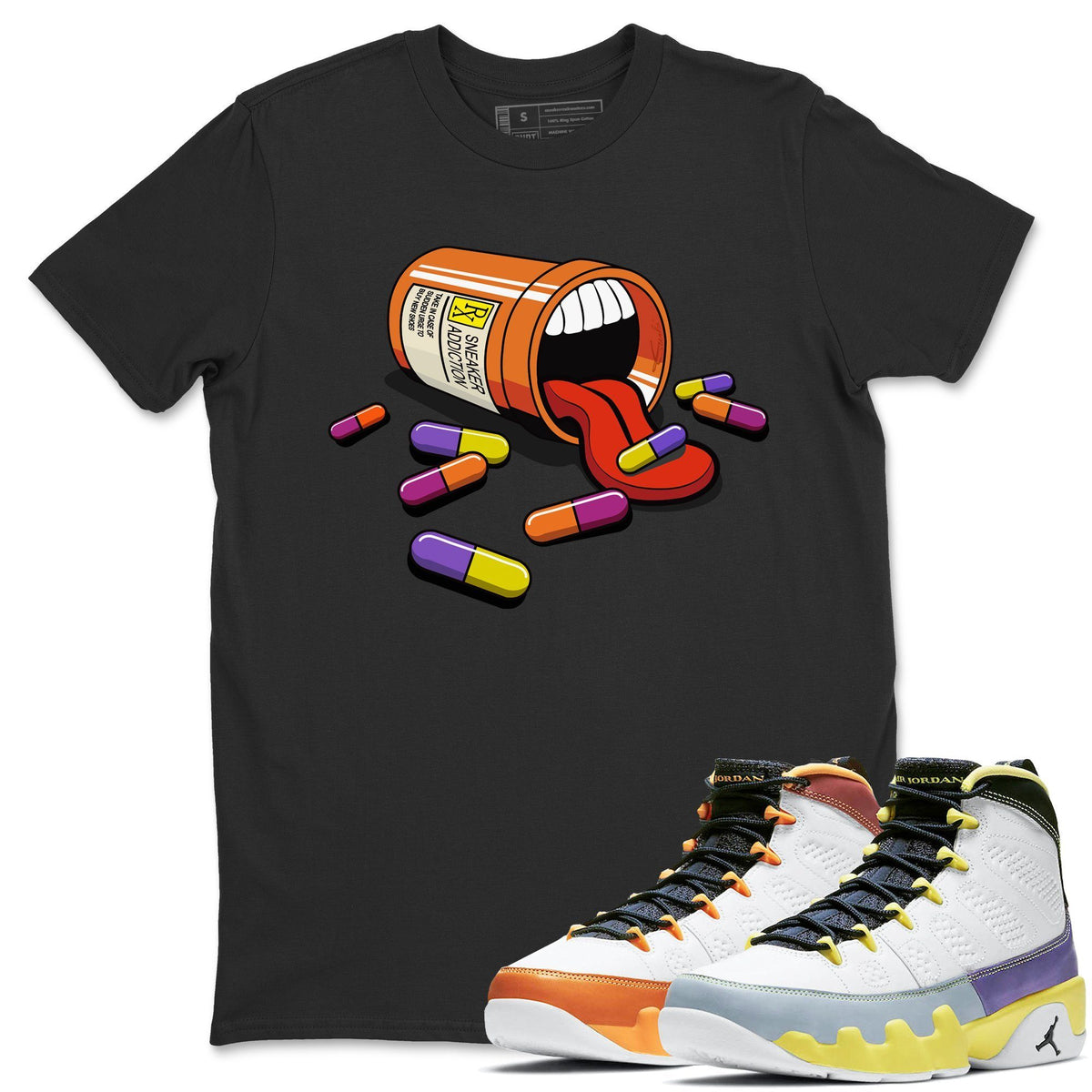Jordan 9 Change The World Shirt To Match Jordans Sneaker Addiction Sneaker Tees Jordan 9 Change The World Drip Gear Zone Sneaker Matching Clothing Unisex Shirts