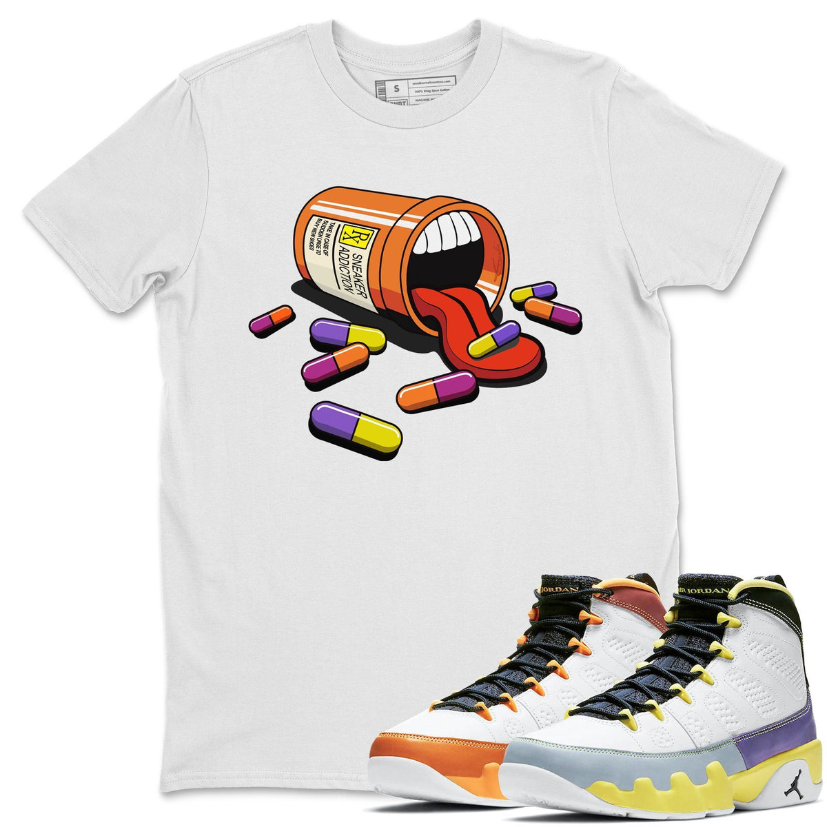 Jordan 9 Change The World Shirt To Match Jordans Sneaker Addiction Sneaker Tees Jordan 9 Change The World Drip Gear Zone Sneaker Matching Clothing Unisex Shirts