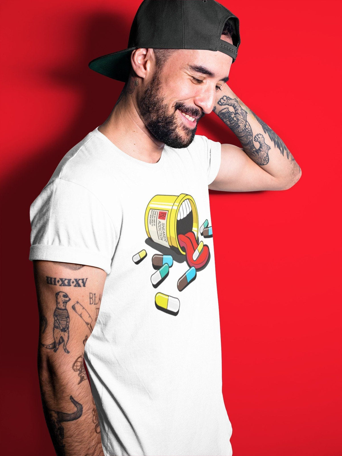 Dunk Free 99 White Sneaker Match Tees Sneaker Addiction Sneaker Tees Dunk Free 99 White Jordan to match sneaker T-Shirt Crew Neck Shirts