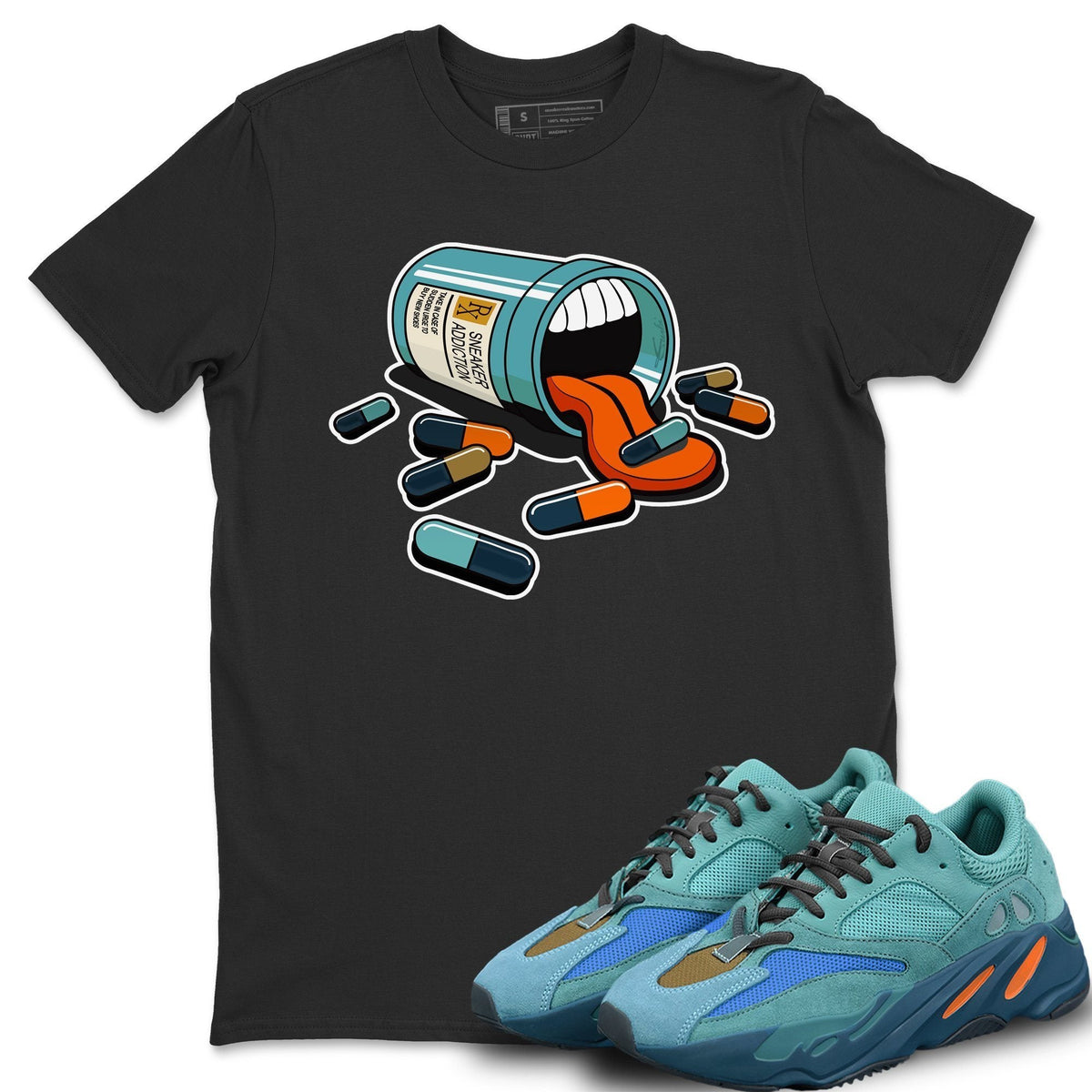 Yeezy 700 Faded Azure Shirt To Match Jordans Sneaker Addiction Sneaker Tees Yeezy 700 Faded Azure Drip Gear Zone Sneaker Matching Clothing Unisex Shirts