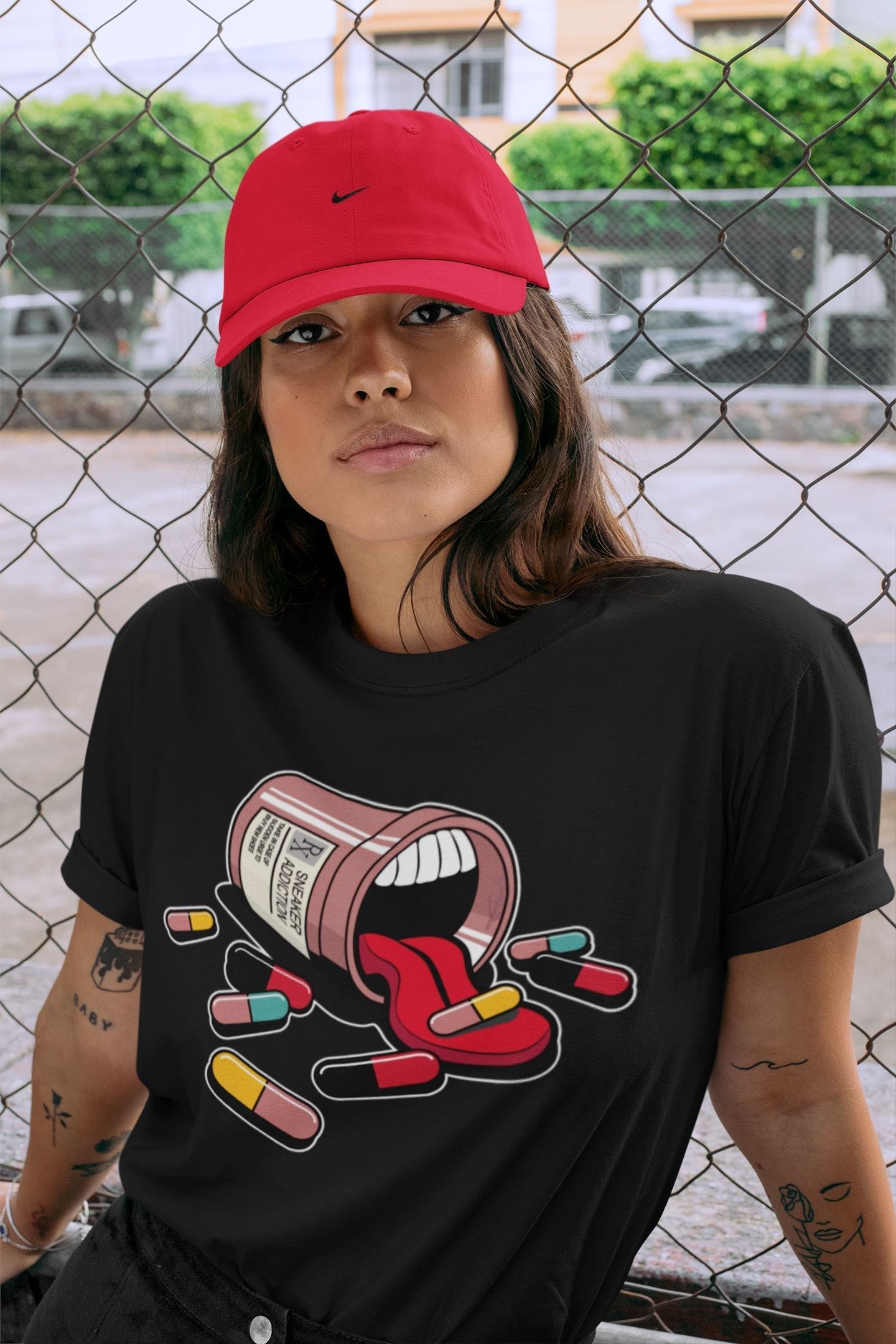 Yeezy 700 Hi-Res Red Shirt To Match Jordans Sneaker Addiction Sneaker Tees Yeezy 700 Hi-Res Red Drip Gear Zone Sneaker Matching Clothing Unisex Shirts