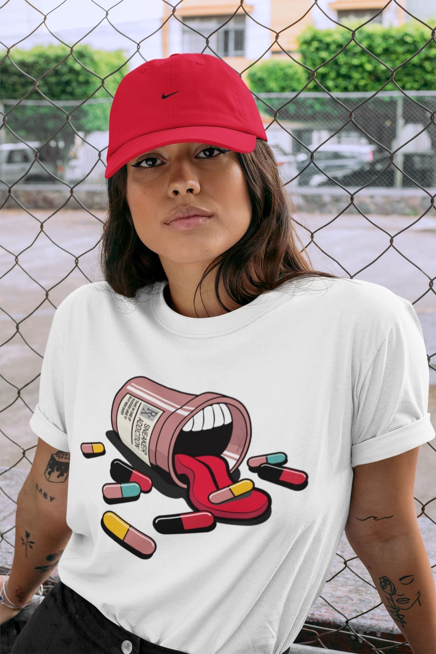 Yeezy 700 Hi-Res Red Shirt To Match Jordans Sneaker Addiction Sneaker Tees Yeezy 700 Hi-Res Red Drip Gear Zone Sneaker Matching Clothing Unisex Shirts