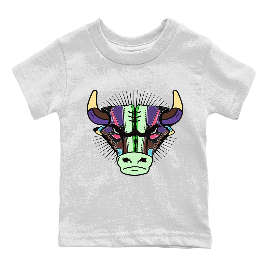 Air Force 1 Undefeated Fauna Brown Sneaker Match Tees Sneaker Bull Head Sneaker Tees Air Force 1 Undefeated Fauna Brown Jordan to match sneaker T-Shirt Kids Shirts