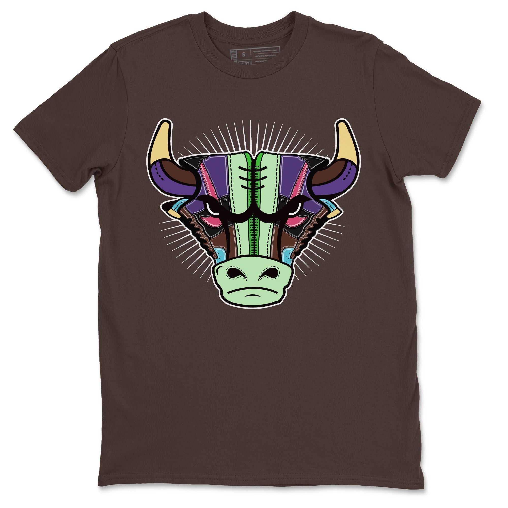 Air Force 1 Undefeated Fauna Brown Sneaker Match Tees Sneaker Bull Head Sneaker Tees Air Force 1 Undefeated Fauna Brown Jordan to match sneaker T-Shirt Crew Neck Shirts