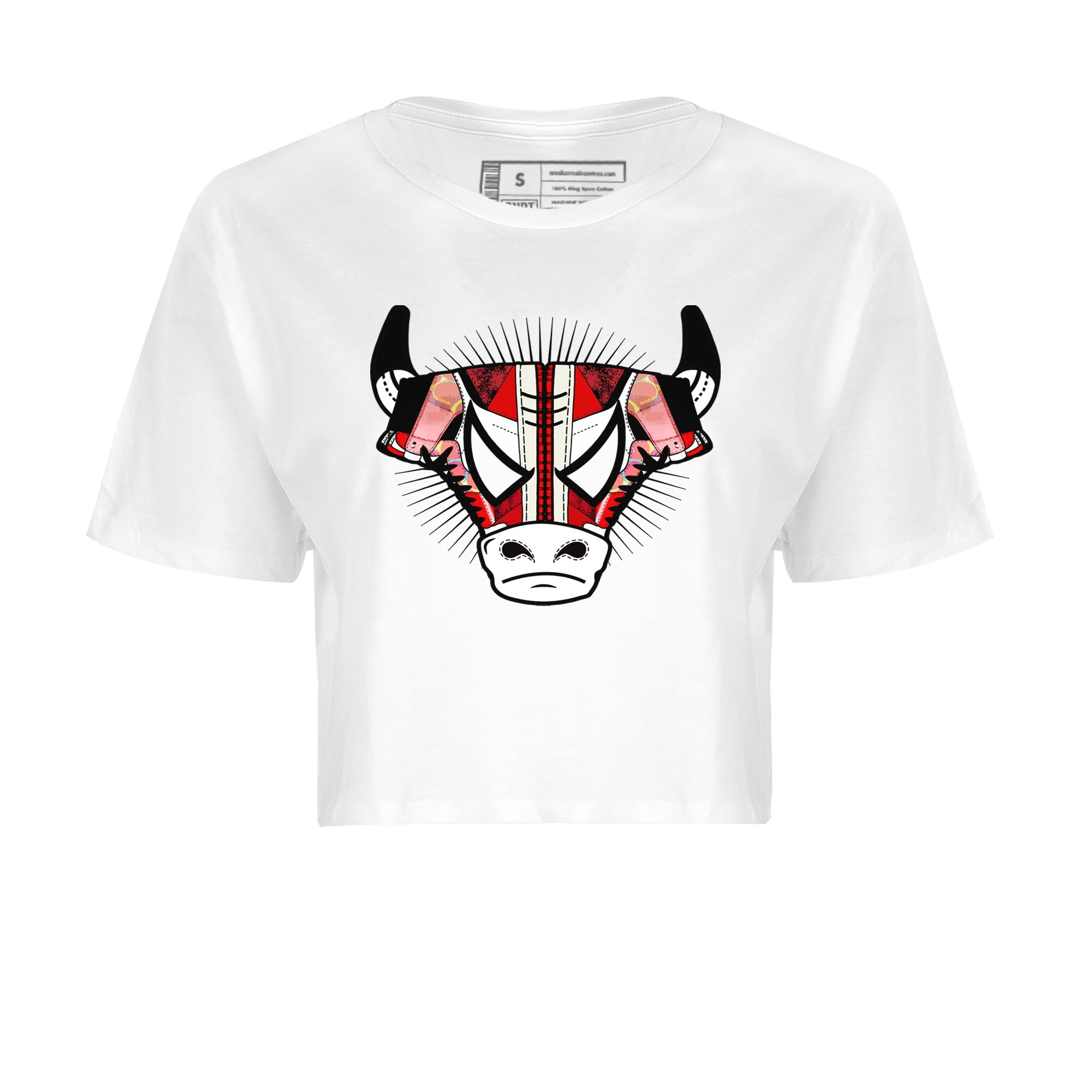 Air Jordan 1 Spider Man Sneaker Match Tees Sneaker Bull Head Sneaker Release Tees AJ1 Spider Man Sneaker Release Tees Women's Shirts White 2