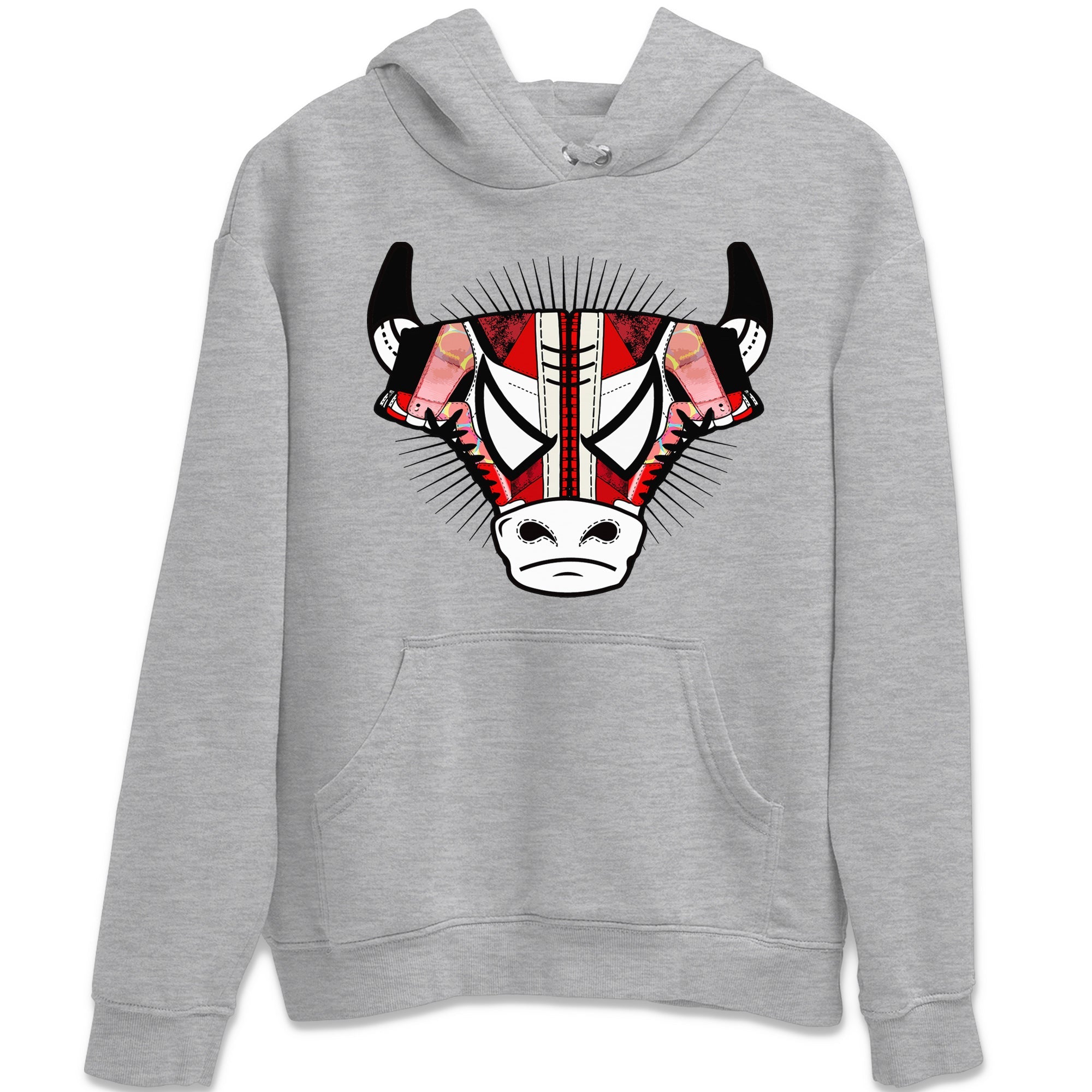 Air Jordan 1 Spider Man Sneaker Match Tees Sneaker Bull Head Sneaker Release Tees AJ1 Spider Man Sneaker Release Tees Unisex Shirts Heather Grey 2