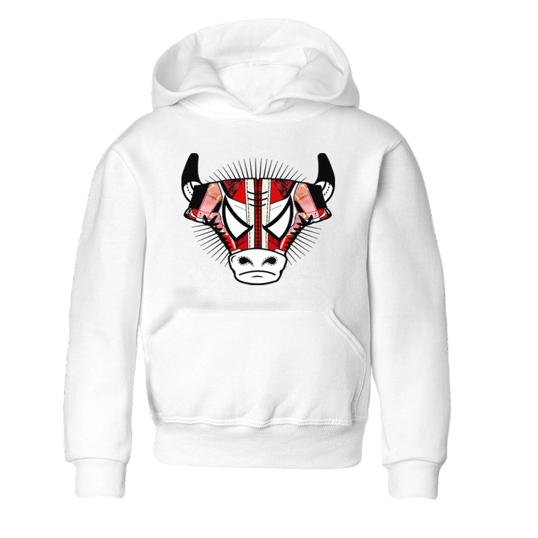 Air Jordan 1 Spider Man Sneaker Match Tees Sneaker Bull Head Sneaker Release Tees AJ1 Spider Man Sneaker Release Tees Kids Shirts White 2