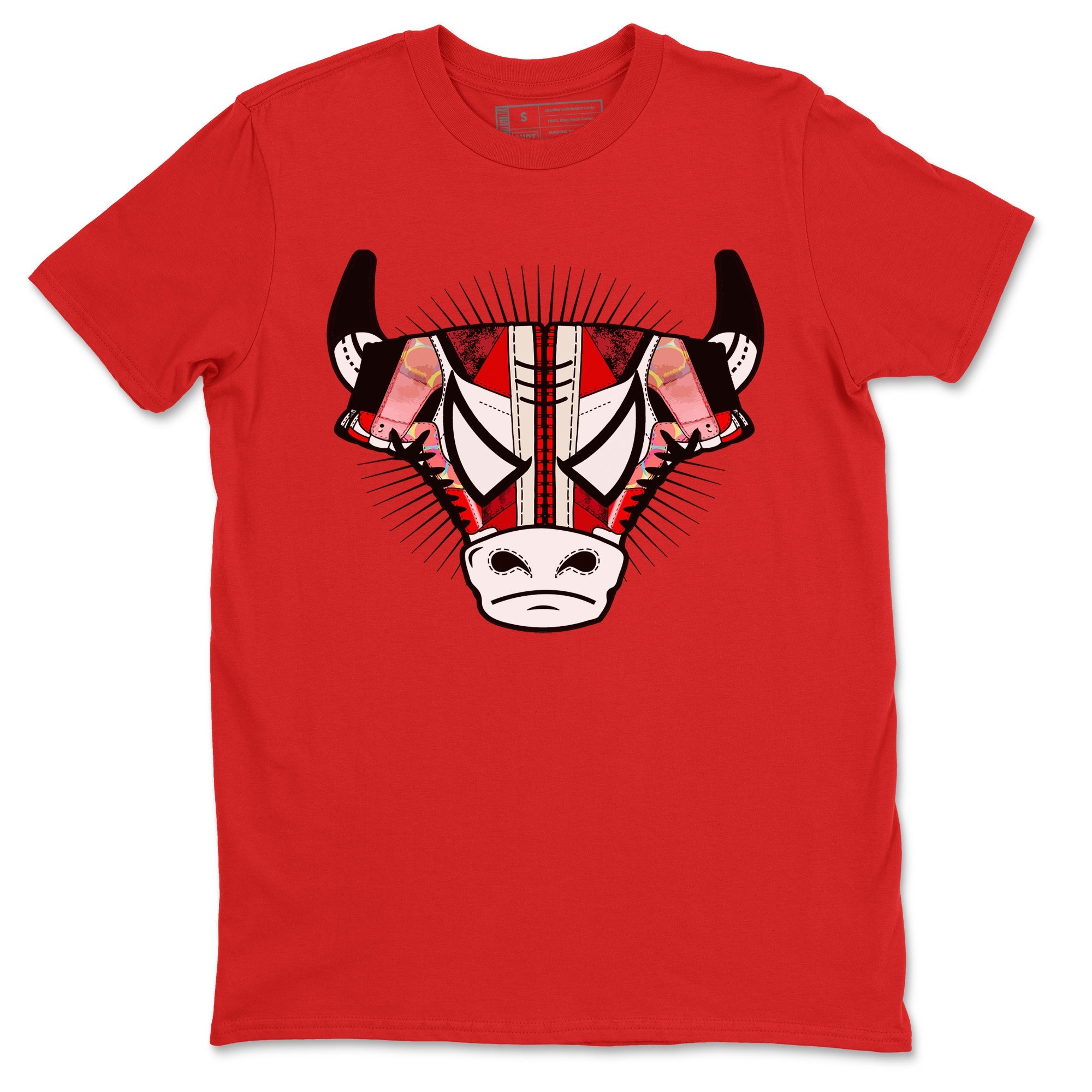 Air Jordan 1 Spider Man Sneaker Match Tees Sneaker Bull Head Sneaker Release Tees AJ1 Spider Man Sneaker Release Tees Unisex Shirts Red 2