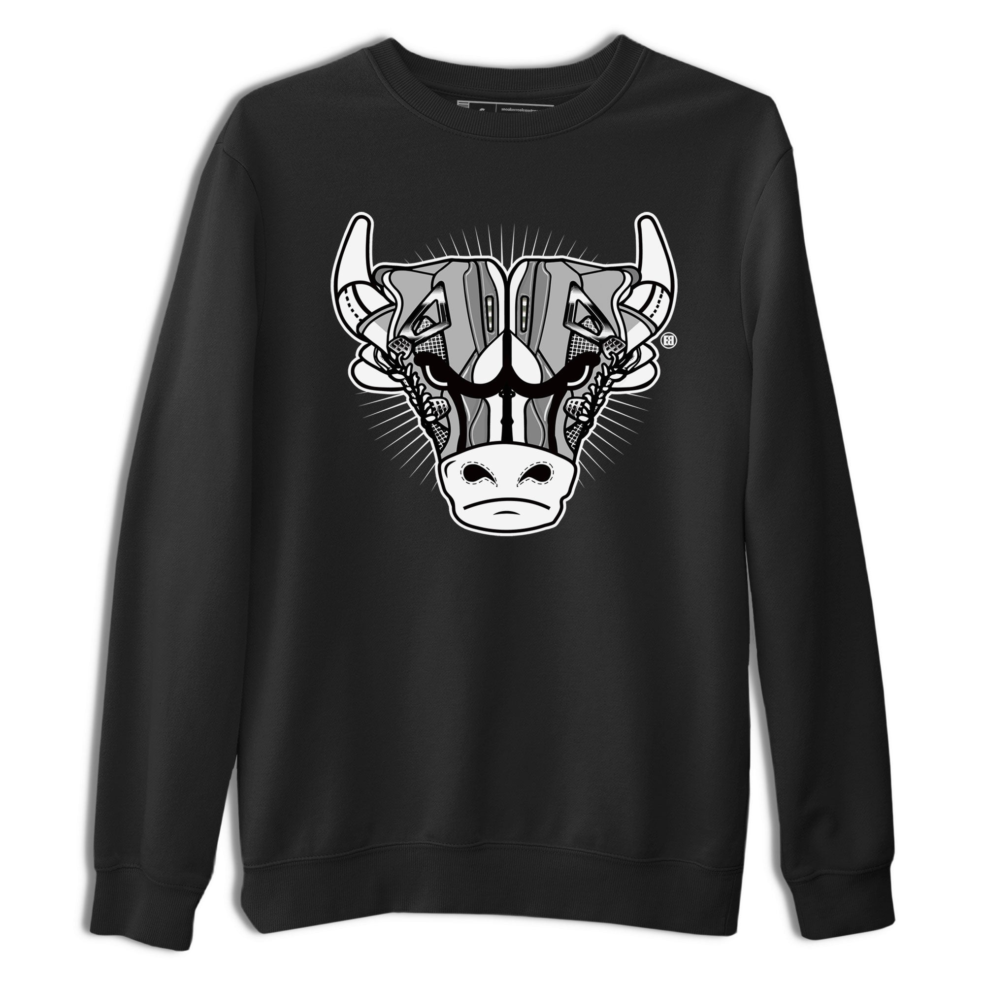 Air Jordan 4 Retro Frozen Moments shirt to match jordans Sneaker Bull Head Streetwear Sneaker Shirt Air Jordan 4 Frozen Moments Drip Gear Zone Sneaker Matching Clothing Unisex Black 2 T-Shirt