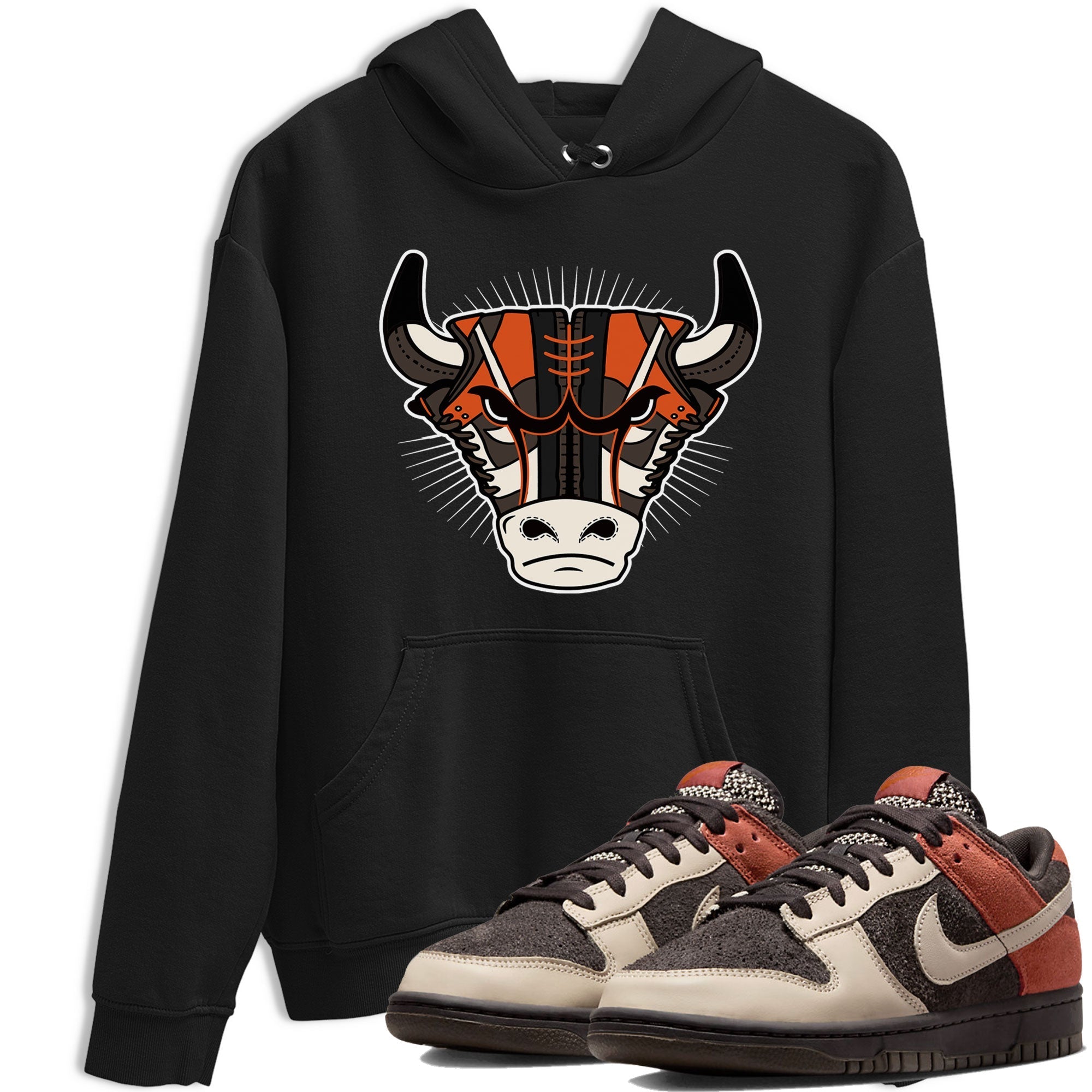 Nike Dunk Low Red Panda shirt to match jordans Sneaker Bull Head sneaker tees Dunk Red Panda Drip Gear Zone Sneaker T-Shirts Crew Neck Casual Fit Black 1 T-Shirt
