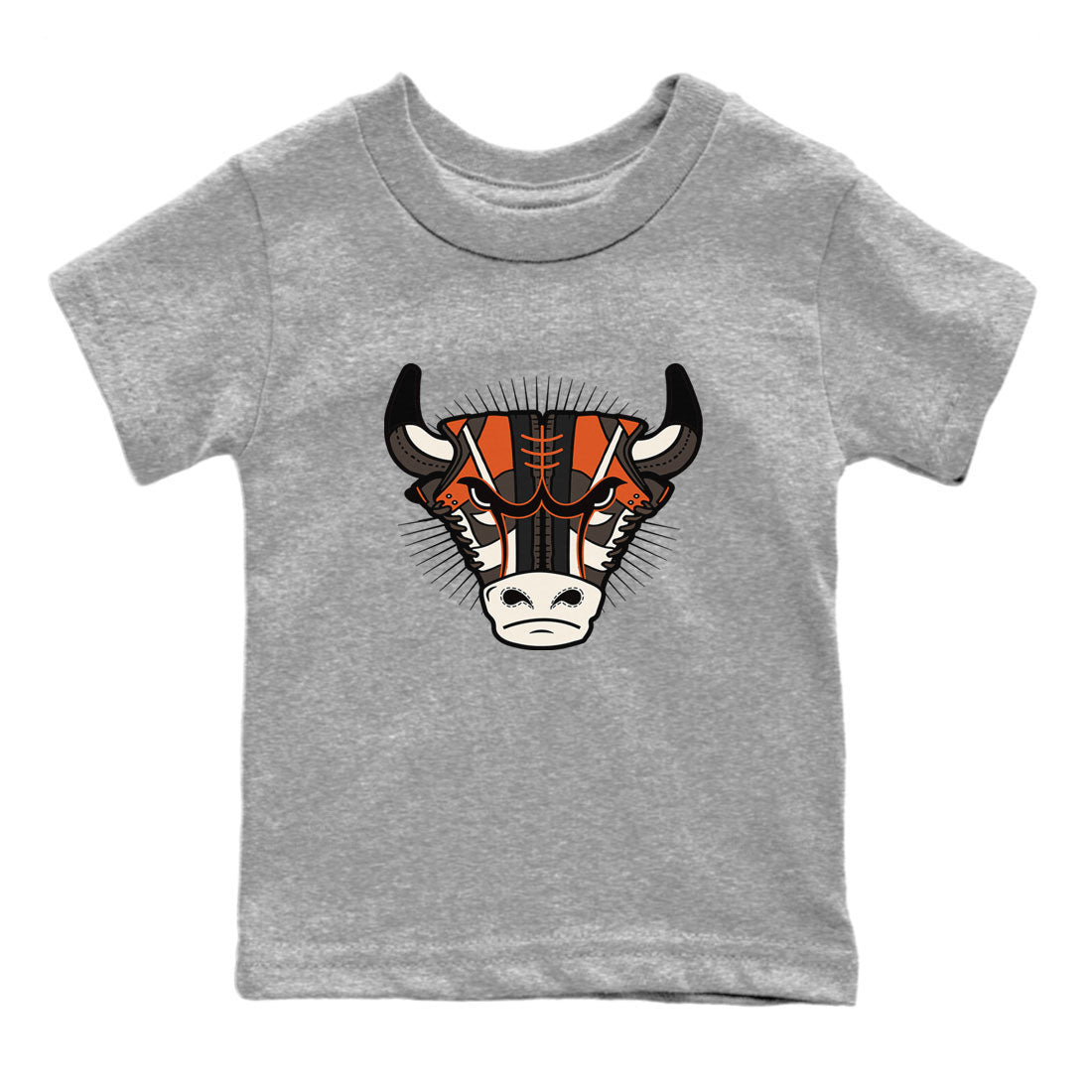 Nike Dunk Low Red Panda shirt to match jordans Sneaker Bull Head sneaker tees Dunk Red Panda Drip Gear Zone Sneaker T-Shirts Youth and Baby Heather Grey 2 T-Shirt