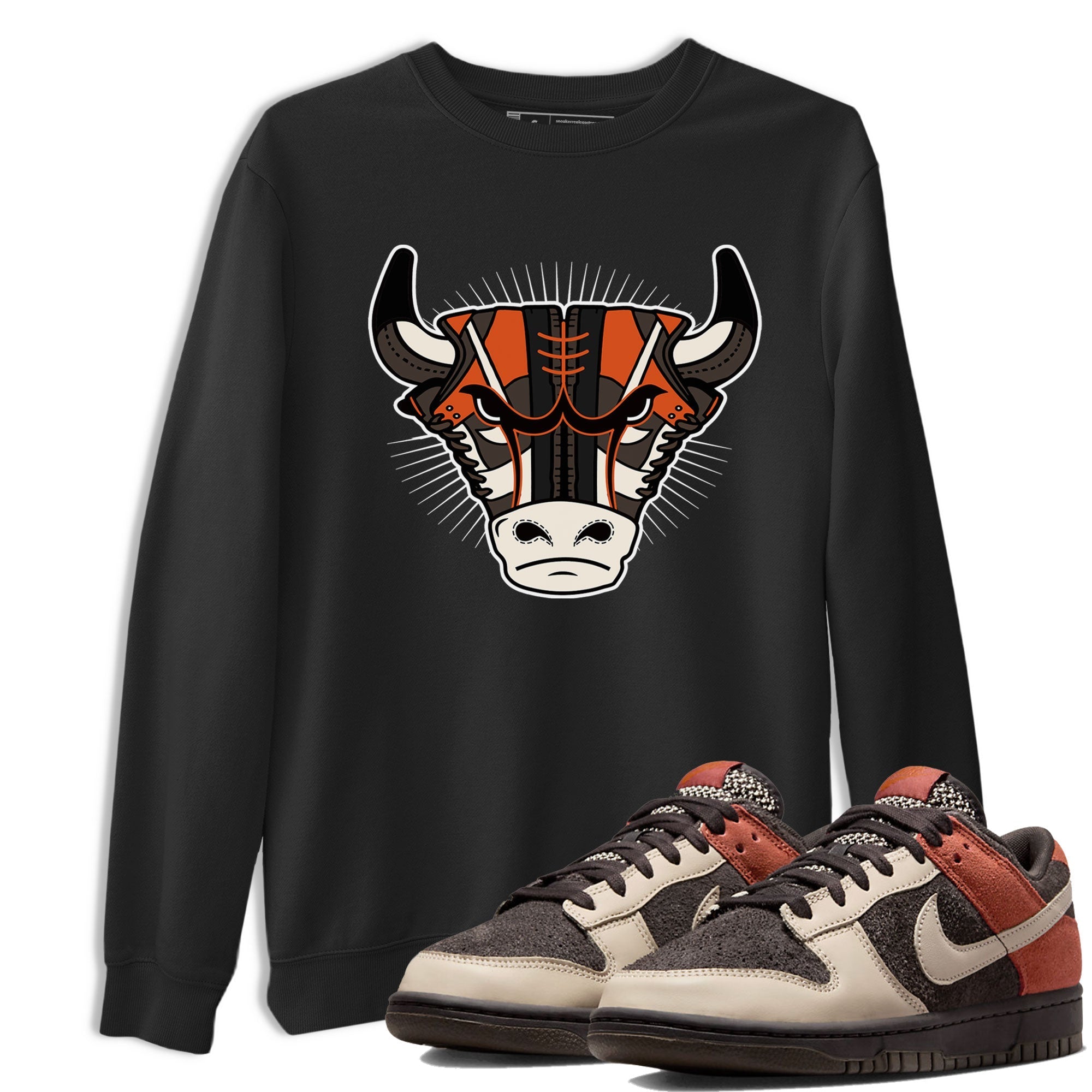 Nike Dunk Low Red Panda shirt to match jordans Sneaker Bull Head sneaker tees Dunk Red Panda Drip Gear Zone Sneaker T-Shirts Crew Neck Casual Fit Black 1 T-Shirt