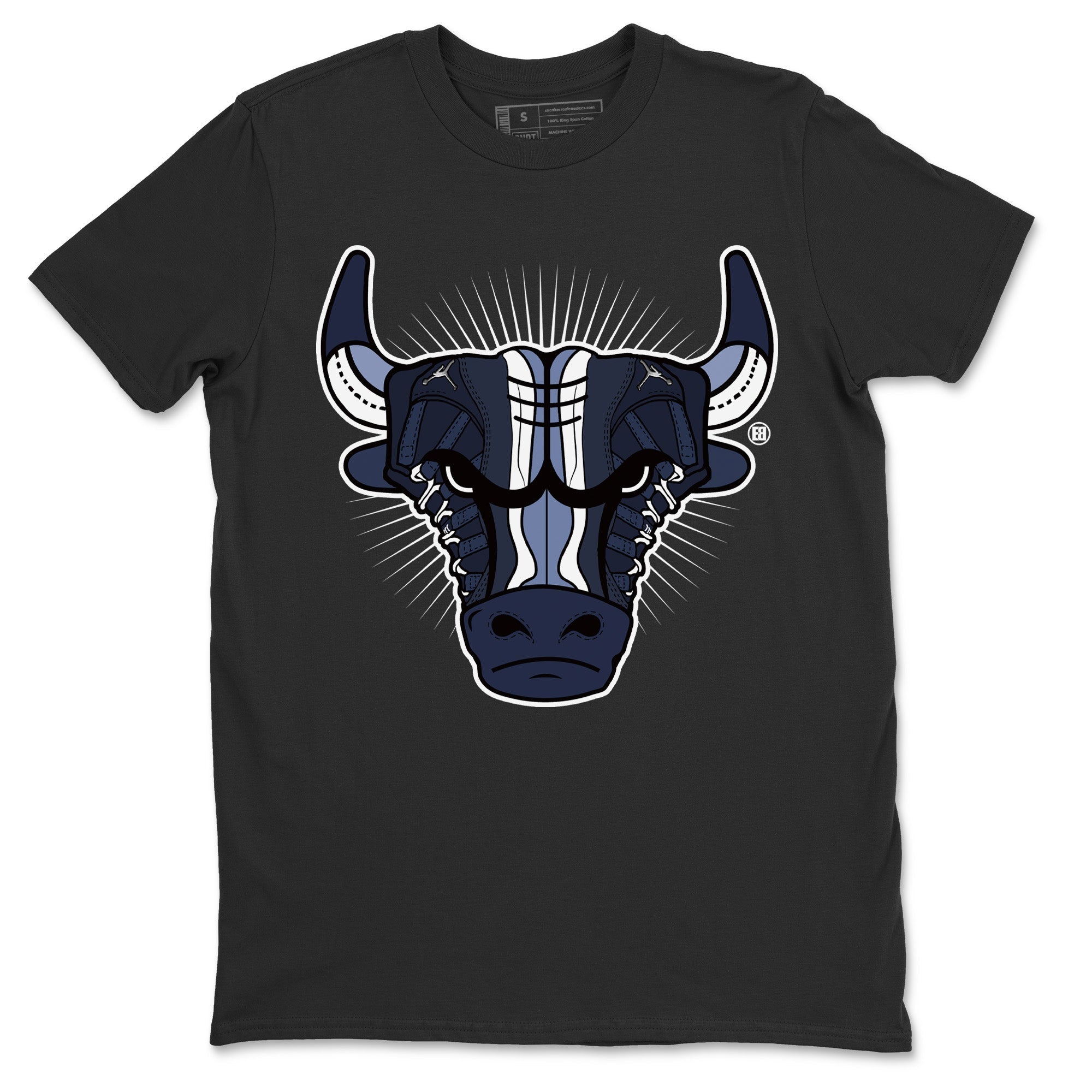 Jordan 11 Midnight Navy Shirt To Match Jordans Sneaker Bull Head Sneaker Tees Jordan 11 Midnight Navy Drip Gear Zone Sneaker Matching Clothing Unisex Shirts