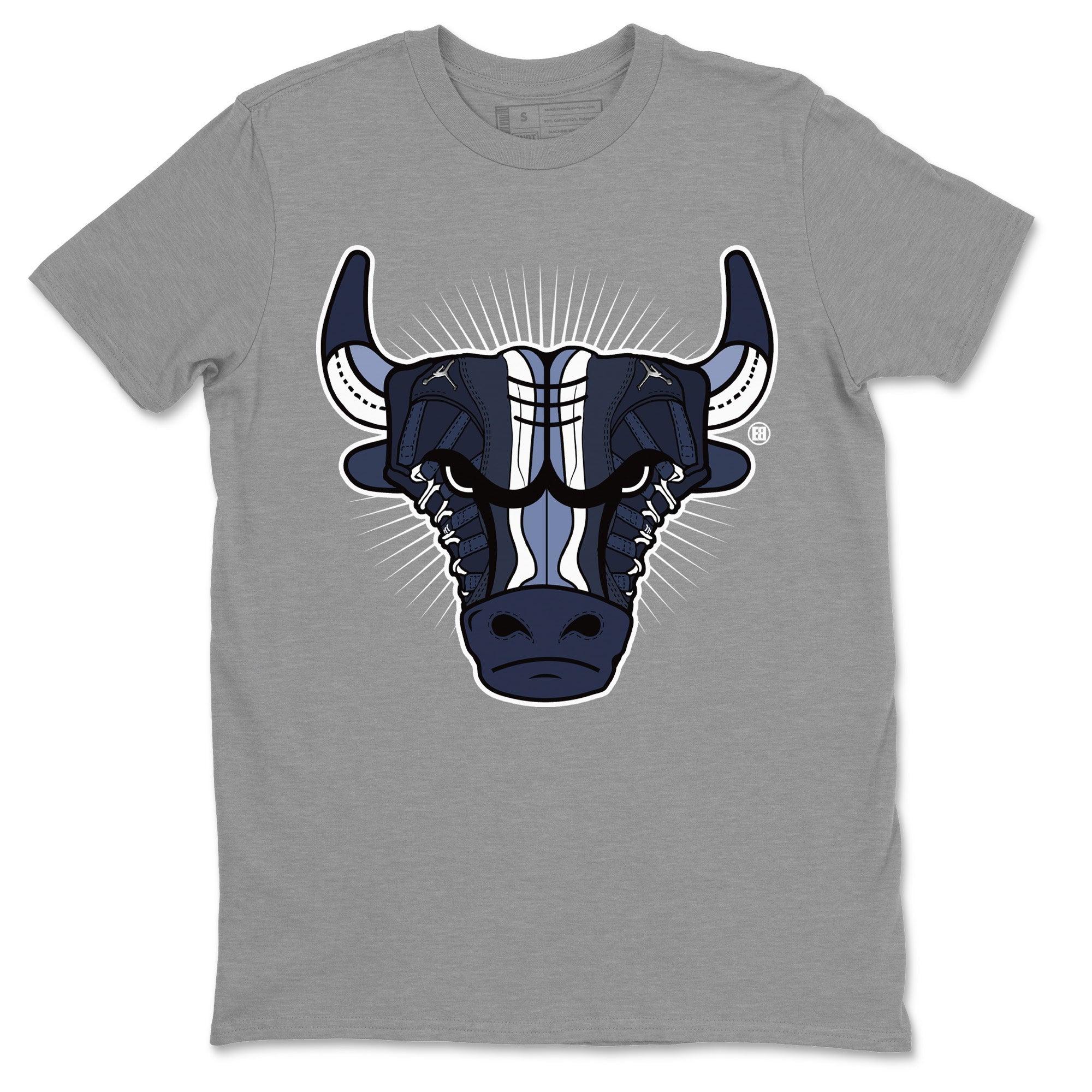 Jordan 11 Midnight Navy Shirt To Match Jordans Sneaker Bull Head Sneaker Tees Jordan 11 Midnight Navy Drip Gear Zone Sneaker Matching Clothing Unisex Shirts