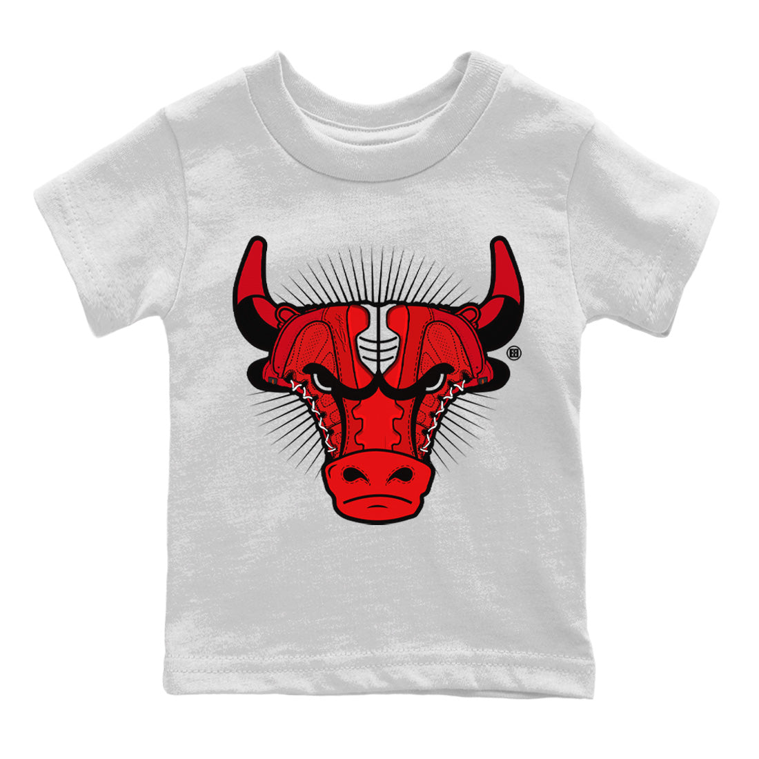 Jordan 9 Chile Red Shirt To Match Jordans Sneaker Bull Head Sneaker Tees Jordan 9 Chile Red Drip Gear Zone Sneaker Matching Clothing Kids Shirts