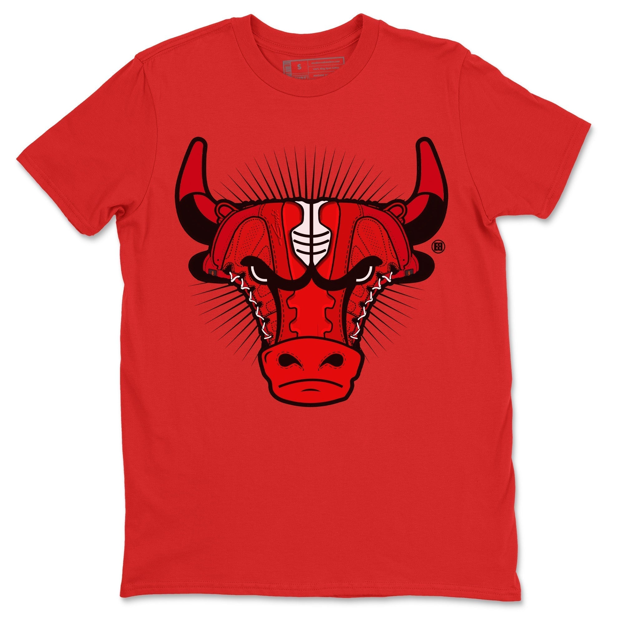 Jordan 9 Chile Red Shirt To Match Jordans Sneaker Bull Head Sneaker Tees Jordan 9 Chile Red Drip Gear Zone Sneaker Matching Clothing Unisex Shirts