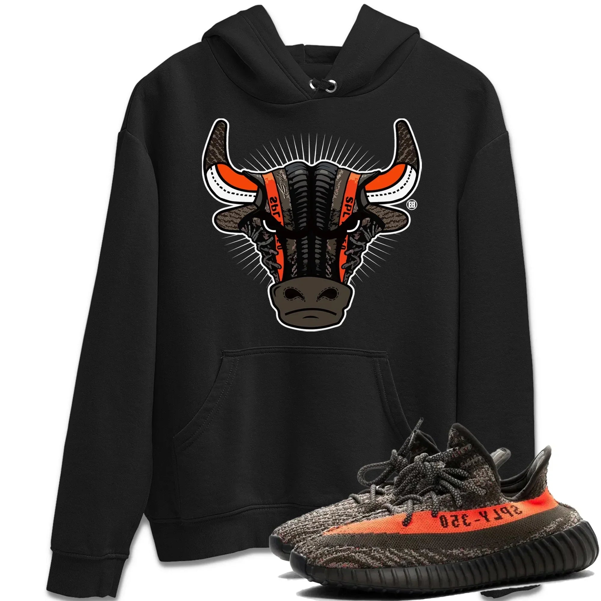 Yeezy 350 Carbon Beluga Shirt To Match Jordans Sneaker Bull Head Sneaker Tees Yeezy 350 Carbon Beluga Drip Gear Zone Sneaker Matching Clothing Unisex Shirts