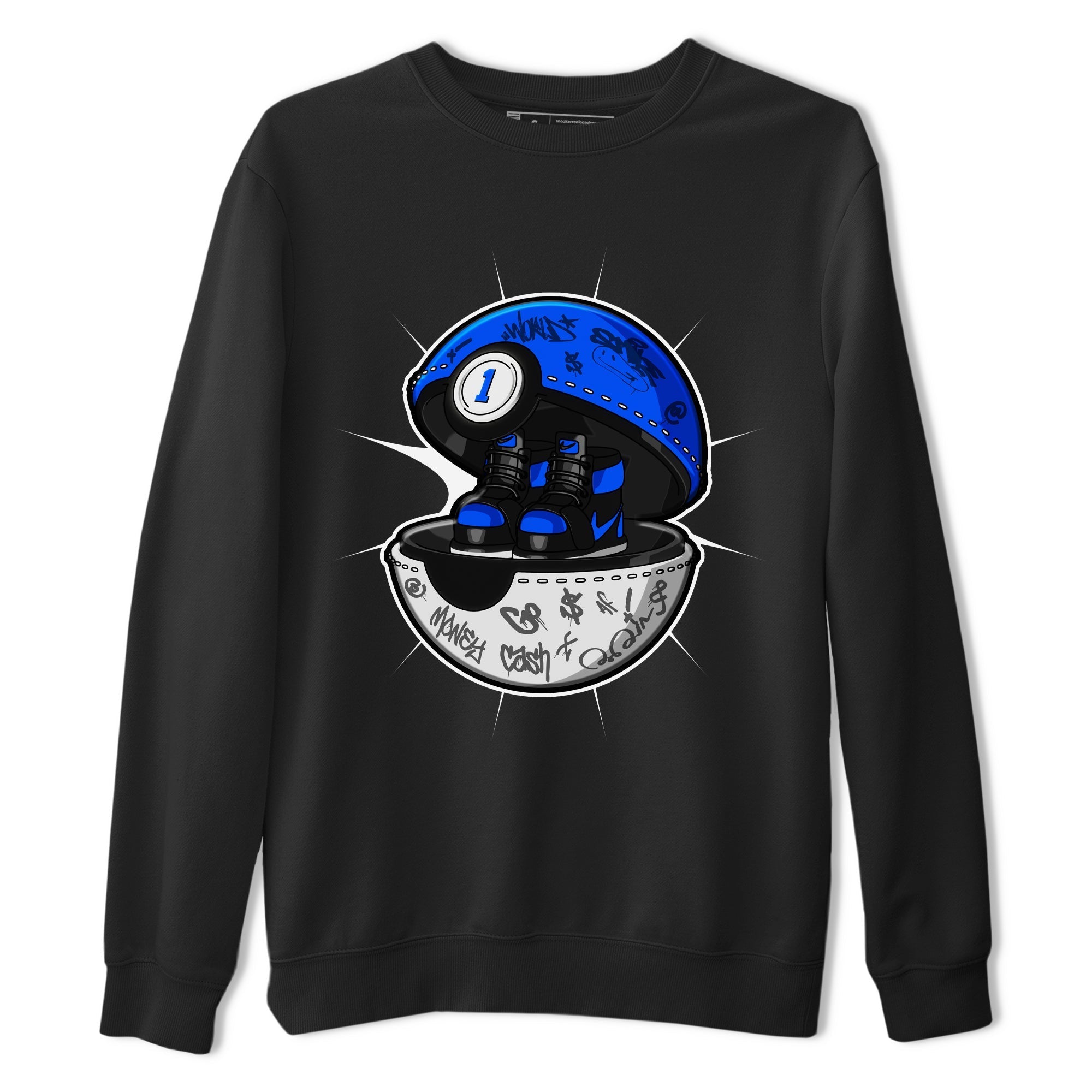 Air Jordan 1 Royal Reimagined shirt to match jordans Sneaker Capsule sneaker tees AJ1 Royal Reimagined Drip Gear Zone Unisex Sneaker Tees and Sneaker Match T-Shirt Black 2 T-Shirt