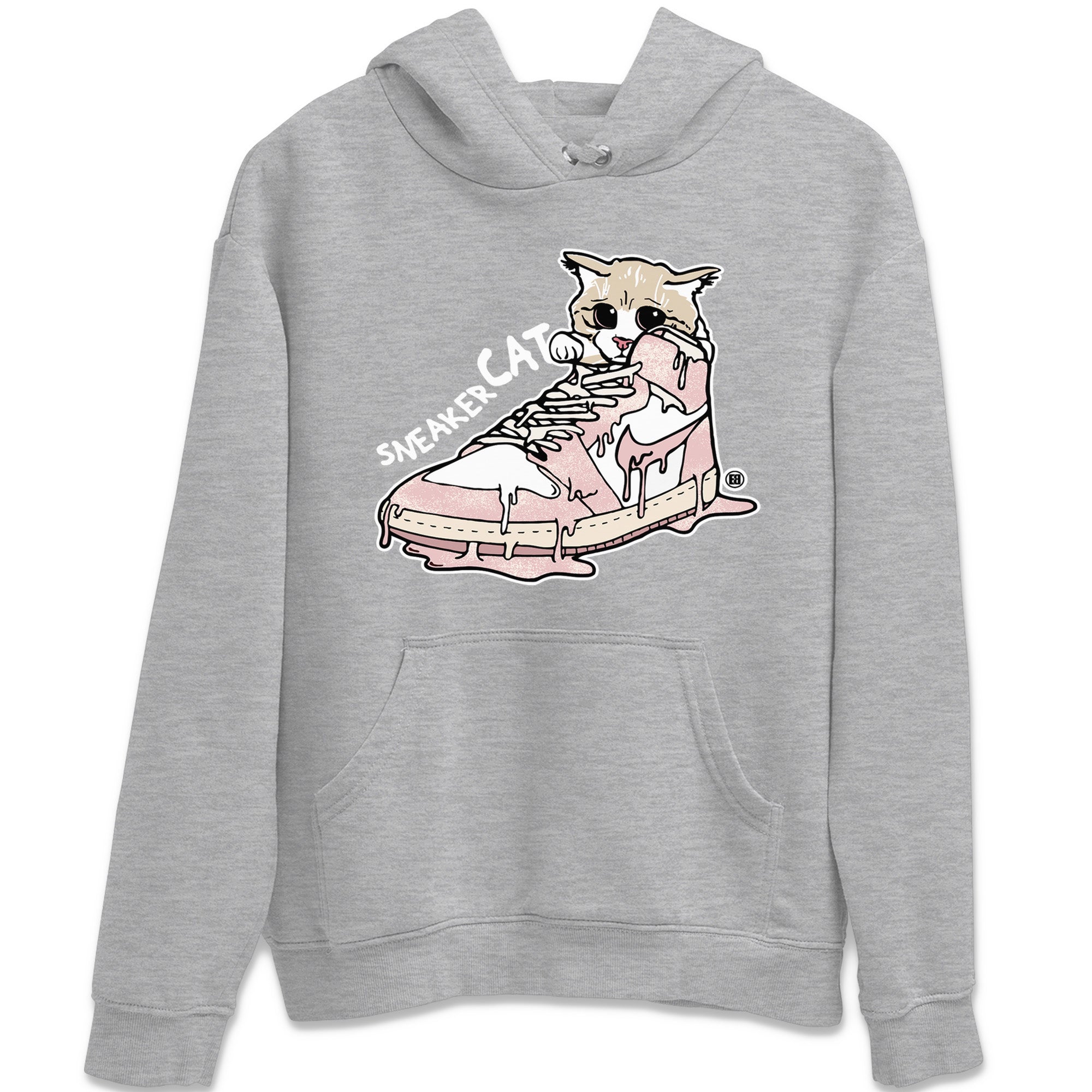Air Jordan 1 Washed Pink Sneaker Match Tees Sneaker Cat Streetwear Sneaker Shirt Air Jordan 1 High OG WMNS Washed Pink Sneaker Release Tees Unisex Shirts Heather Grey 2