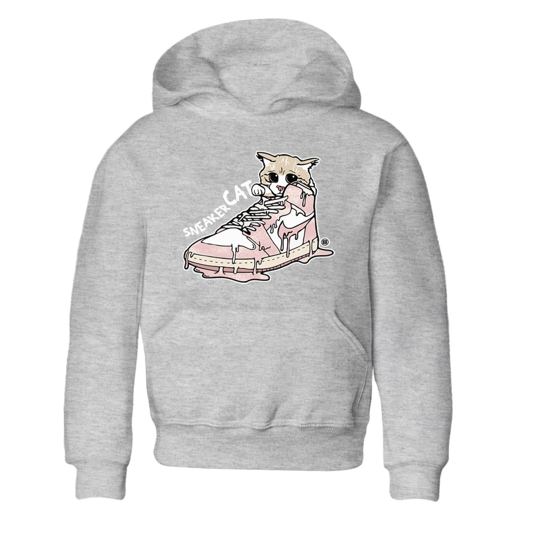 Air Jordan 1 Washed Pink Sneaker Match Tees Sneaker Cat Streetwear Sneaker Shirt Air Jordan 1 High OG WMNS Washed Pink Sneaker Release Tees Kids Shirts Heather Grey 2