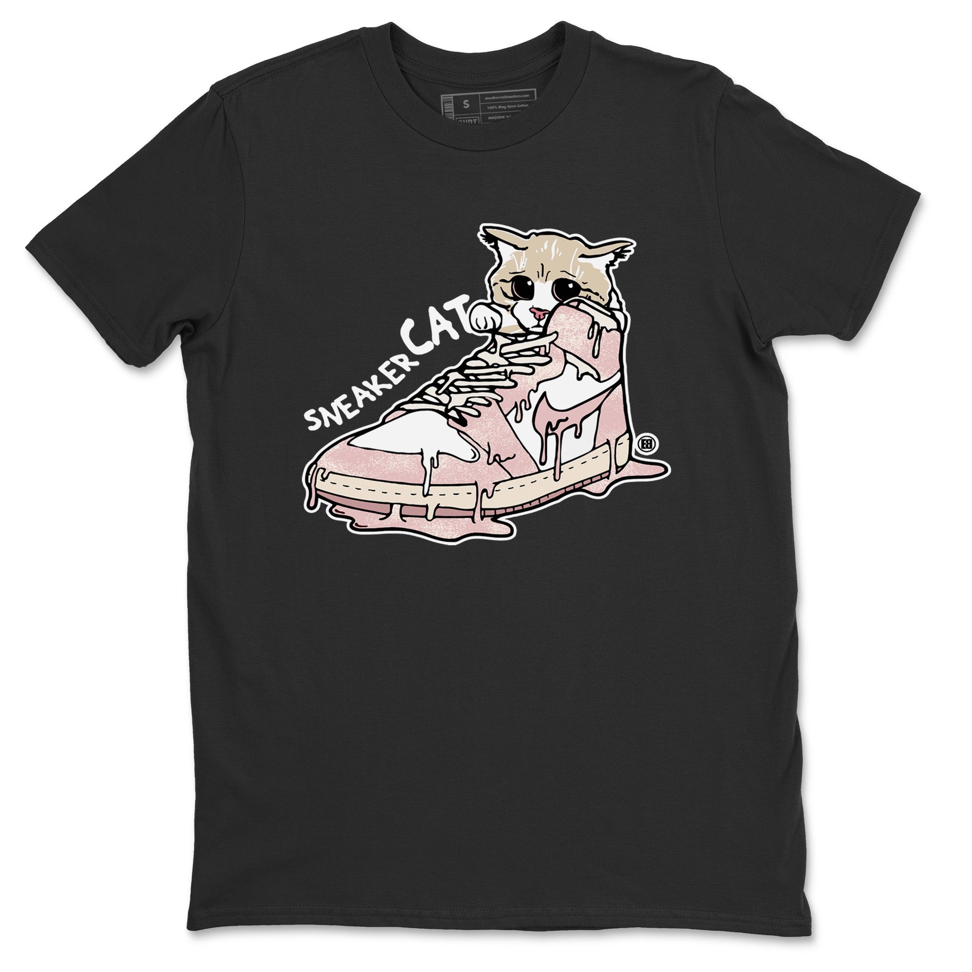 Air Jordan 1 Washed Pink Sneaker Match Tees Sneaker Cat Streetwear Sneaker Shirt Air Jordan 1 High OG WMNS Washed Pink Sneaker Release Tees Unisex Shirts Black 2