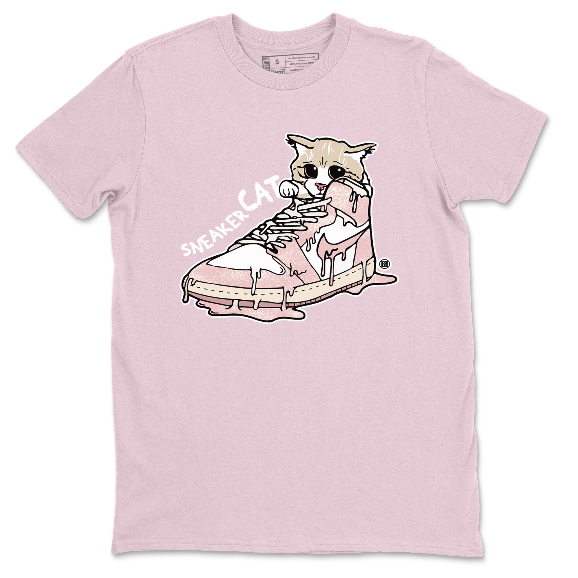 Air Jordan 1 Washed Pink Sneaker Match Tees Sneaker Cat Streetwear Sneaker Shirt Air Jordan 1 High OG WMNS Washed Pink Sneaker Release Tees Unisex Shirts Pink 2