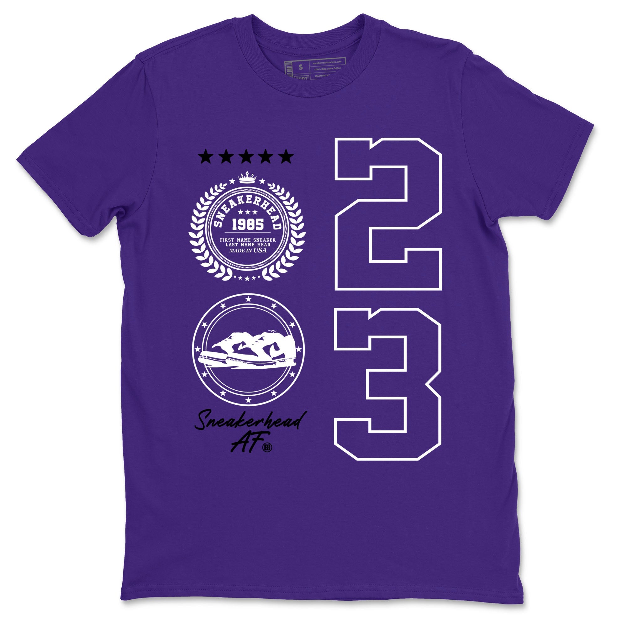 Sneaker Emblem sneaker match tees to Court Purple Dunks street fashion brand for shirts to match Jordans Drip Gear Zone Dunk Low Court Purple unisex t-shirt Purple 2 unisex shirt