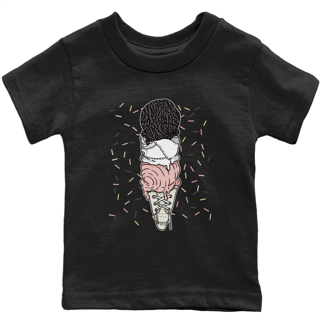 Jordan 3 Atmosphere Sneaker Matching T-Shirt Sneaker Flavor Cones Sneaker Tees Jordan 3 Atmosphere Sneaker Release Tees Kids Shirts