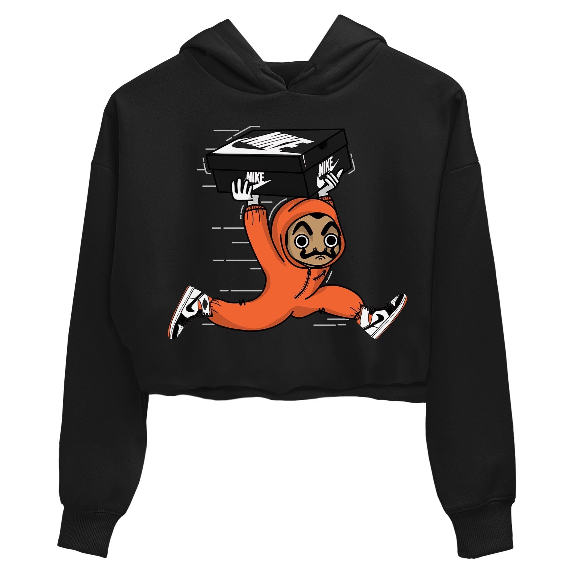 Jordan 1 Electro Orange Sneaker Matching T-Shirt Sneaker Heist Sneaker Tees Jordan 1 Electro Orange Sneaker Release Tees Women's Shirts