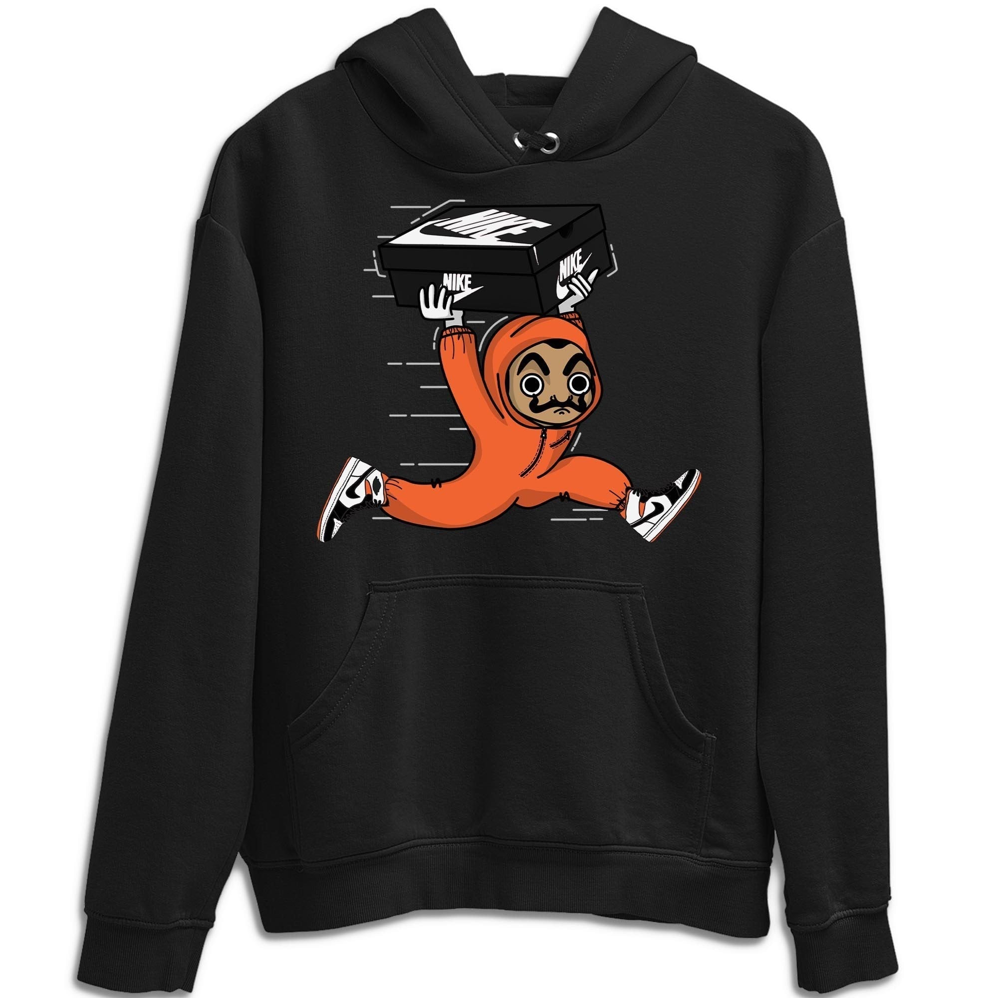 Jordan 1 Electro Orange Sneaker Matching T-Shirt Sneaker Heist Sneaker Tees Jordan 1 Electro Orange Sneaker Release Tees Crew Neck Tees