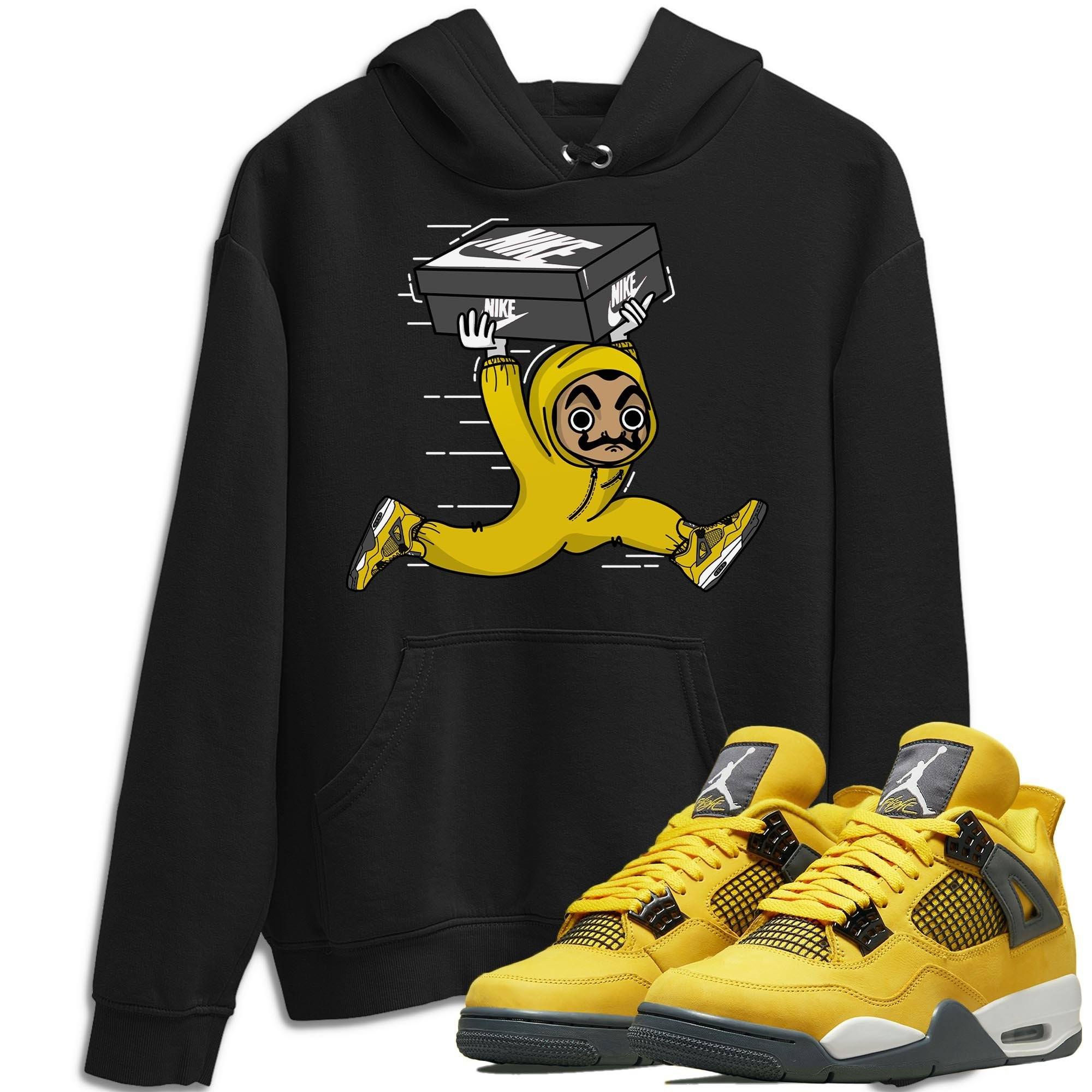 Jordan 4 Lightning Shirt To Match Jordans Sneaker Heist Sneaker Tees Jordan 4 Lightning Drip Gear Zone Sneaker Matching Clothing Unisex Shirts