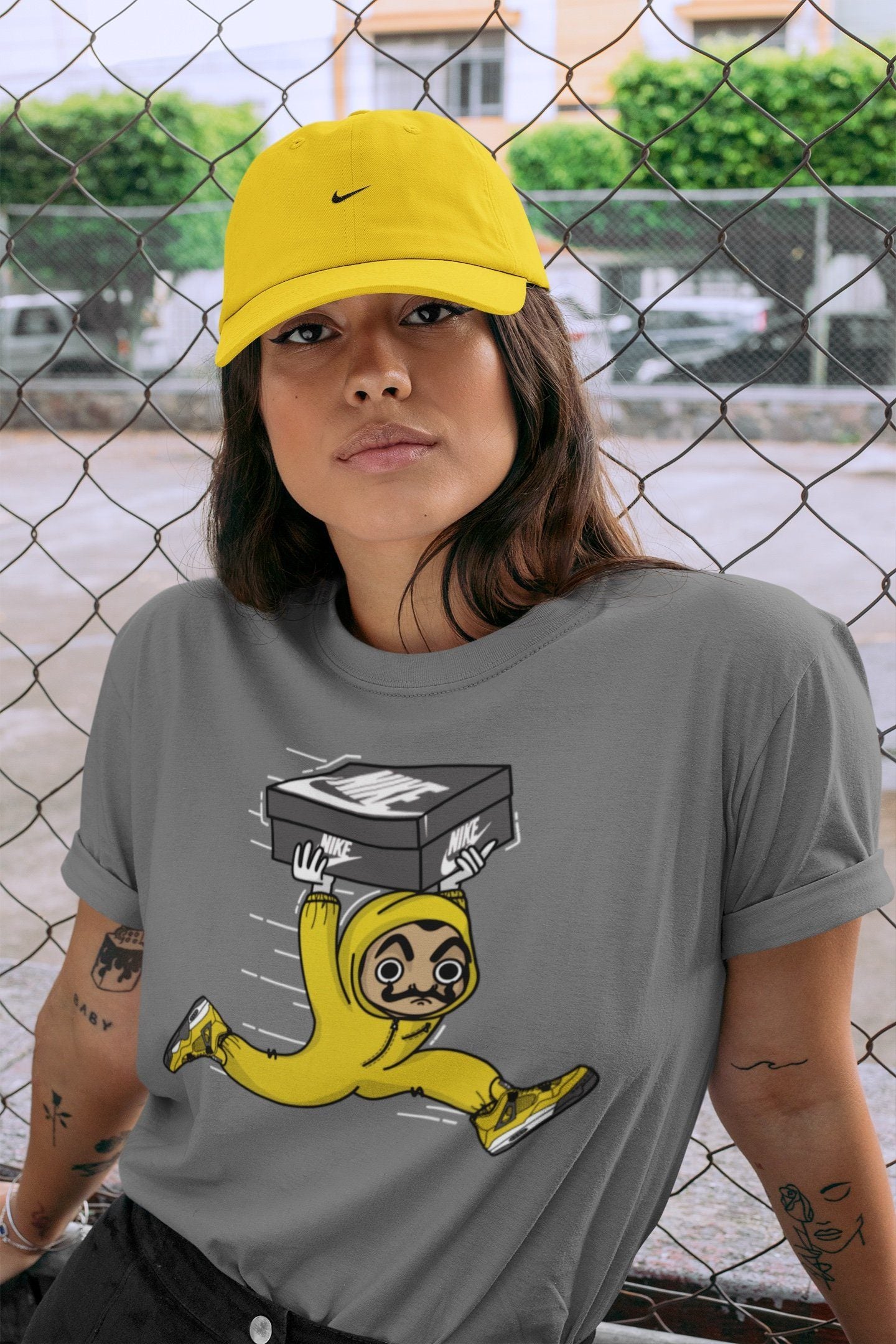 Jordan 4 Lightning Shirt To Match Jordans Sneaker Heist Sneaker Tees Jordan 4 Lightning Drip Gear Zone Sneaker Matching Clothing Unisex Shirts