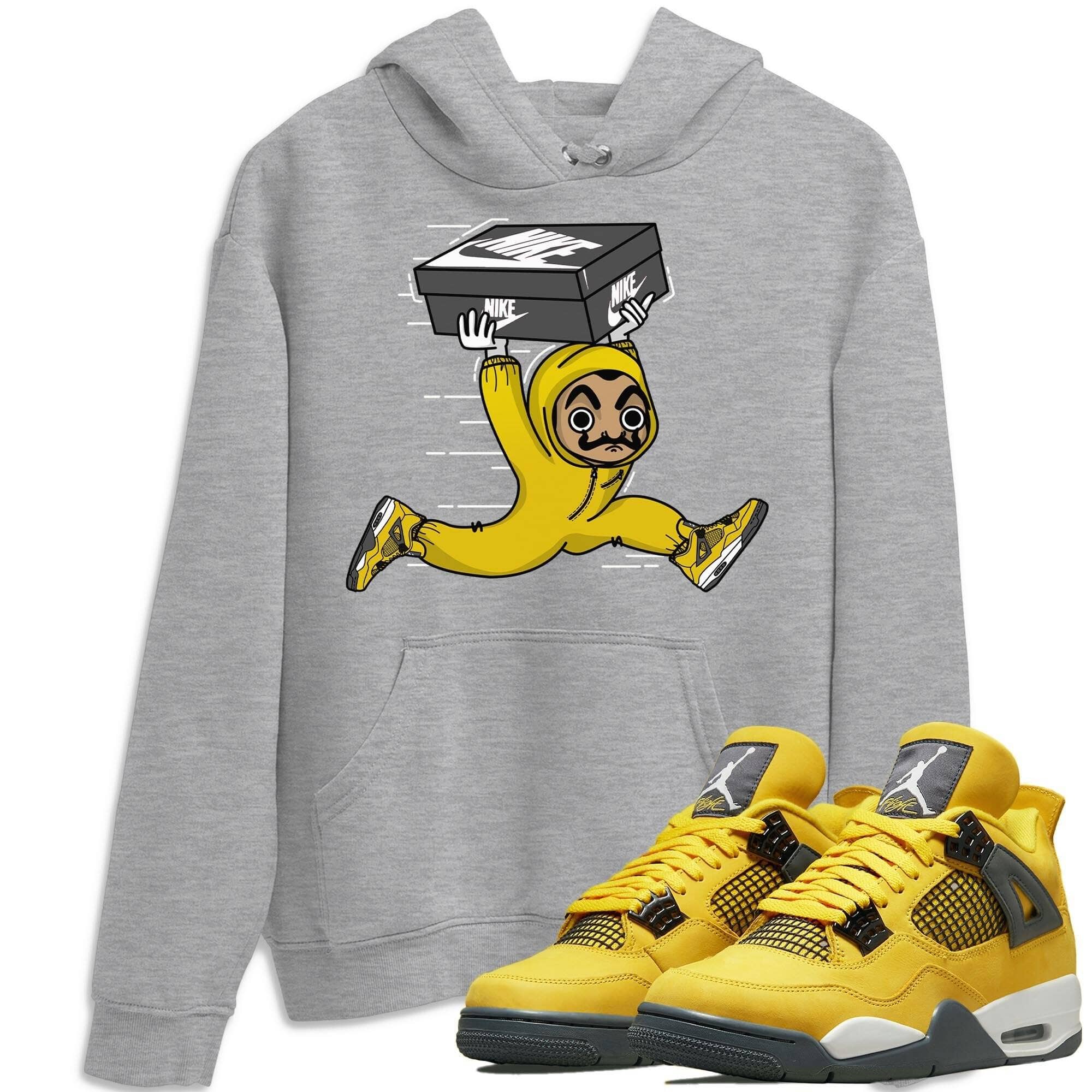 Jordan 4 Lightning Shirt To Match Jordans Sneaker Heist Sneaker Tees Jordan 4 Lightning Drip Gear Zone Sneaker Matching Clothing Unisex Shirts