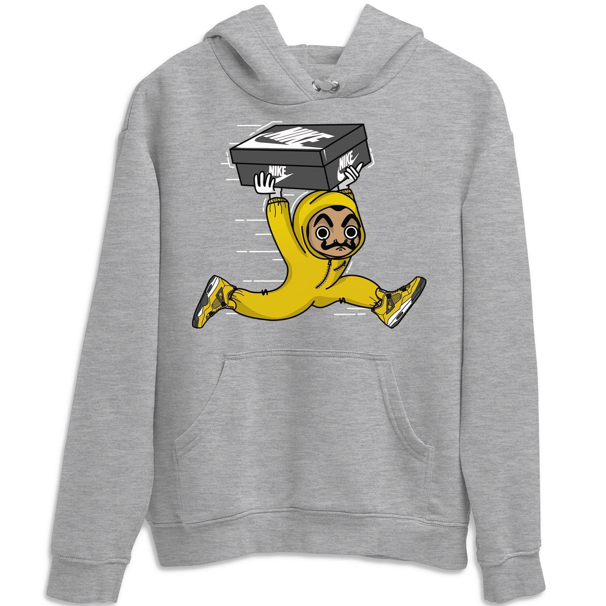 Jordan 4 Lightning Shirt To Match Jordans Sneaker Heist Sneaker Tees Jordan 4 Lightning Drip Gear Zone Sneaker Matching Clothing Unisex Shirts