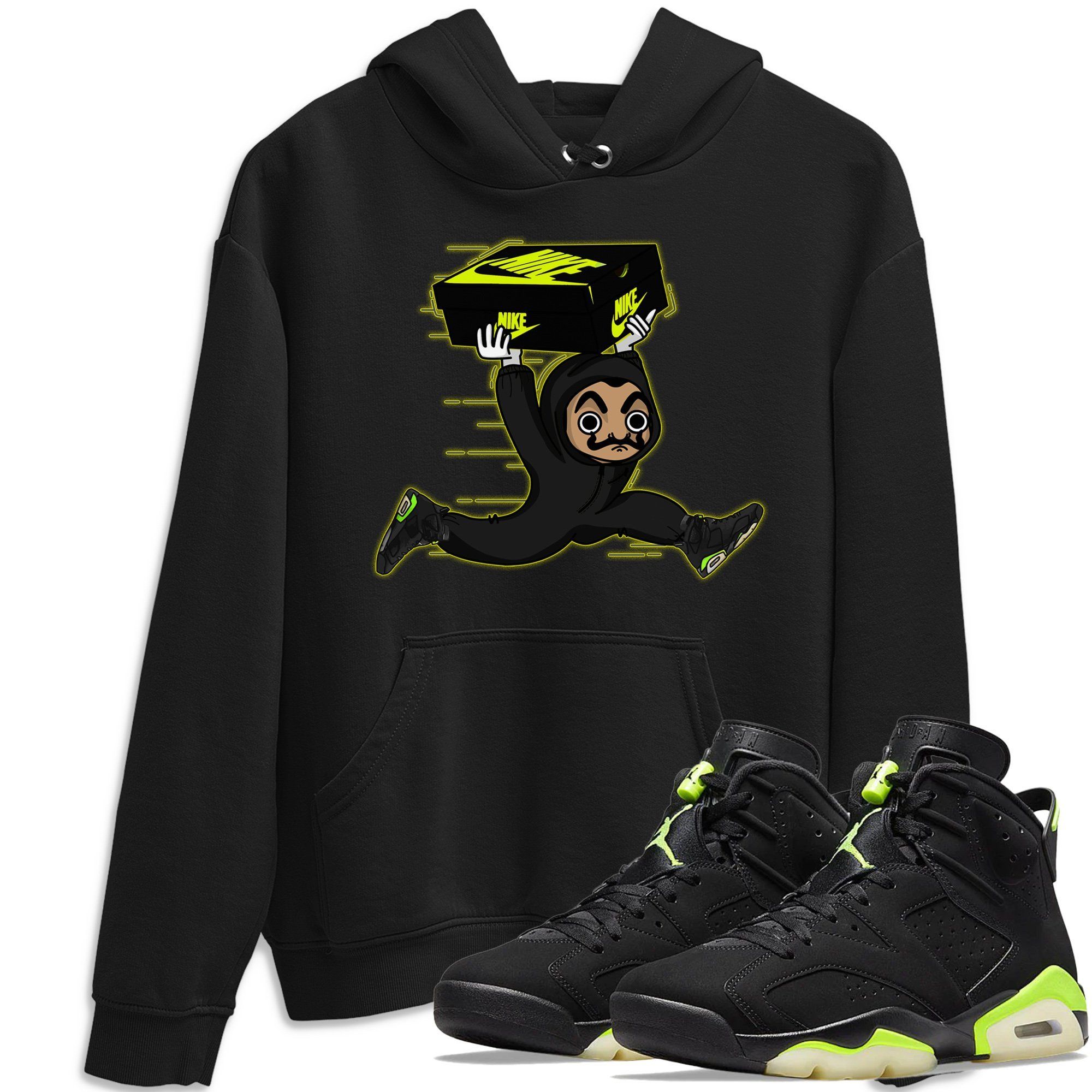 Jordan 6 Electric Green Shirt To Match Jordans Sneaker Heist Sneaker Tees Jordan 6 Electric Green Drip Gear Zone Sneaker Matching Clothing Unisex Shirts