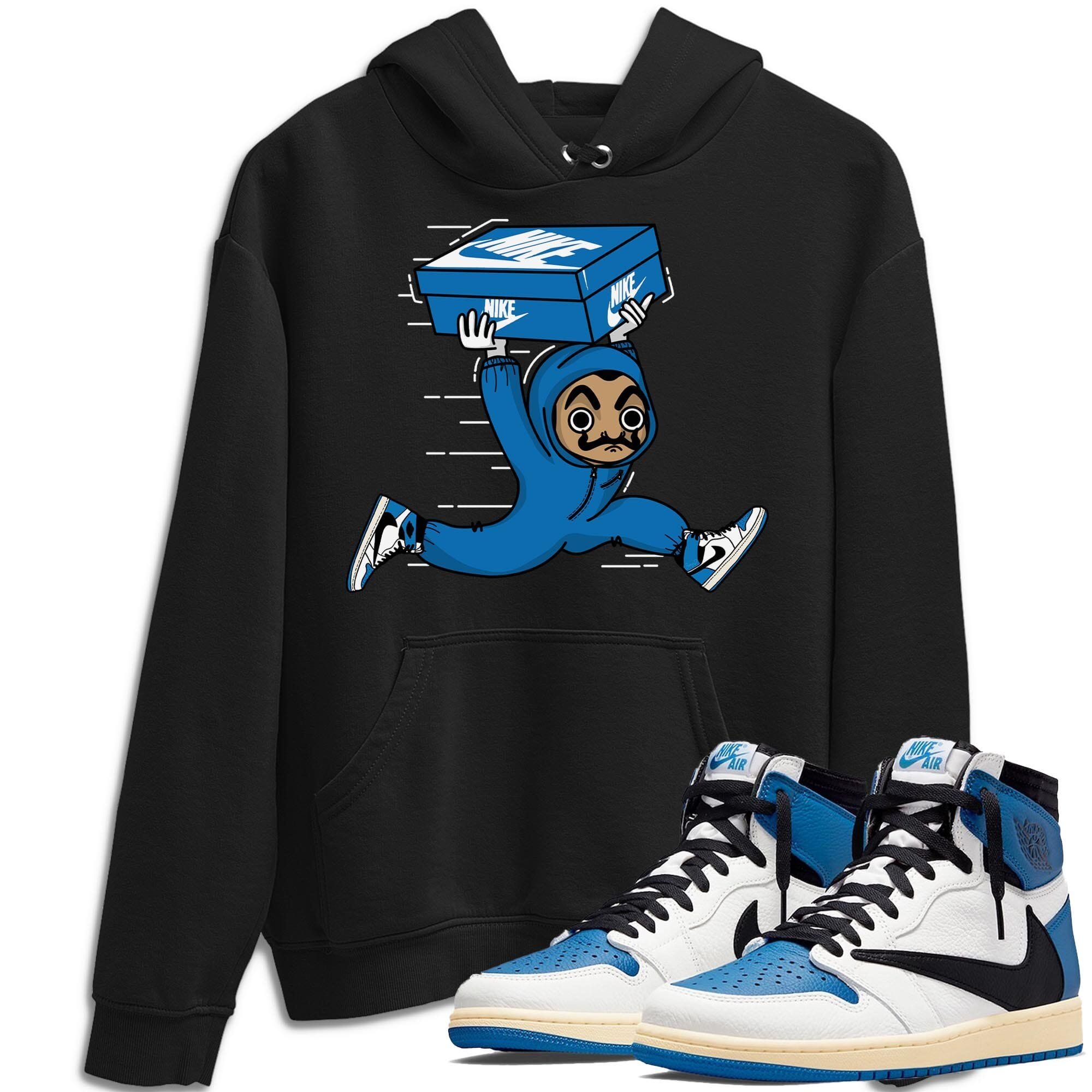 Jordan 1 Travis Scott Fragment Shirt To Match Jordans Sneaker Heist Sneaker Tees Jordan 1 Travis Scott Fragment Drip Gear Zone Sneaker Matching Clothing Unisex Shirts