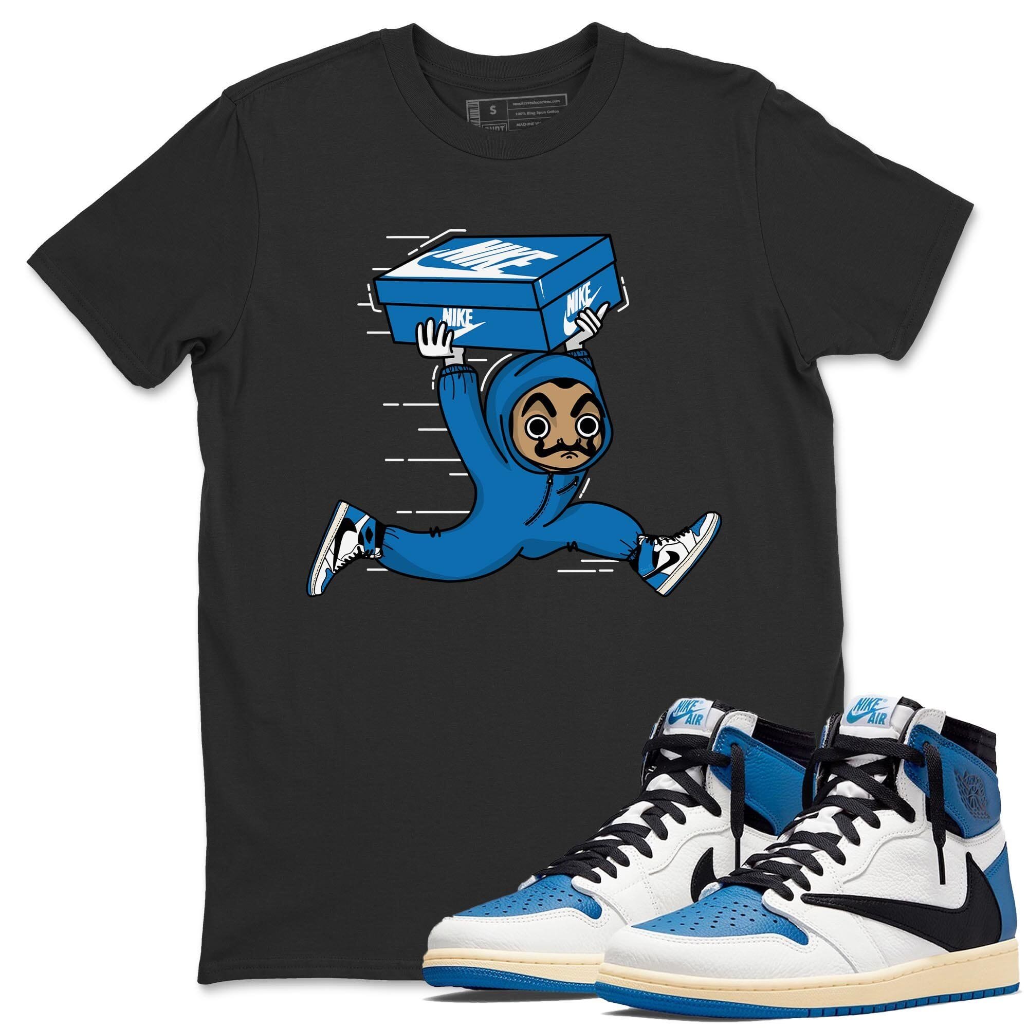 Jordan 1 Travis Scott Fragment Shirt To Match Jordans Sneaker Heist Sneaker Tees Jordan 1 Travis Scott Fragment Drip Gear Zone Sneaker Matching Clothing Unisex Shirts