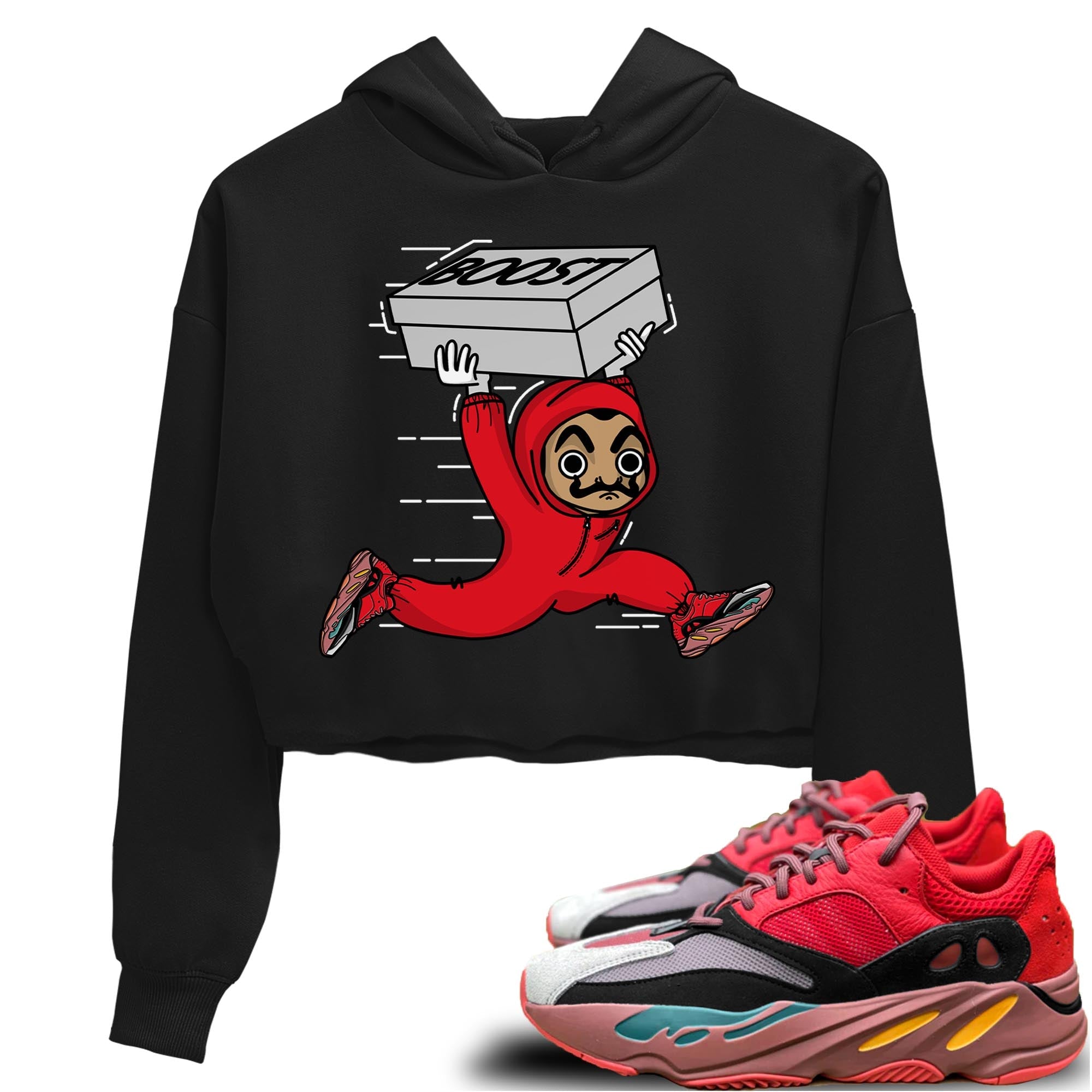 Yeezy 700 Hi-Res Red Shirt To Match Jordans Sneaker Heist Sneaker Tees Yeezy 700 Hi-Res Red Drip Gear Zone Sneaker Matching Clothing Women's Shirts