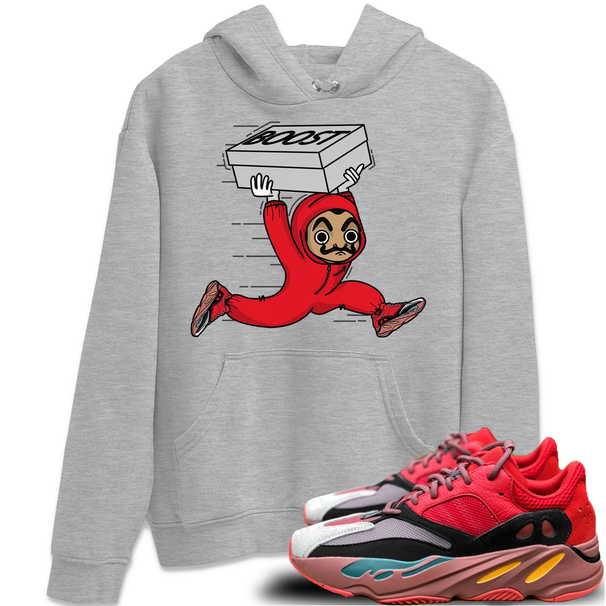 Yeezy 700 Hi-Res Red Shirt To Match Jordans Sneaker Heist Sneaker Tees Yeezy 700 Hi-Res Red Drip Gear Zone Sneaker Matching Clothing Unisex Shirts
