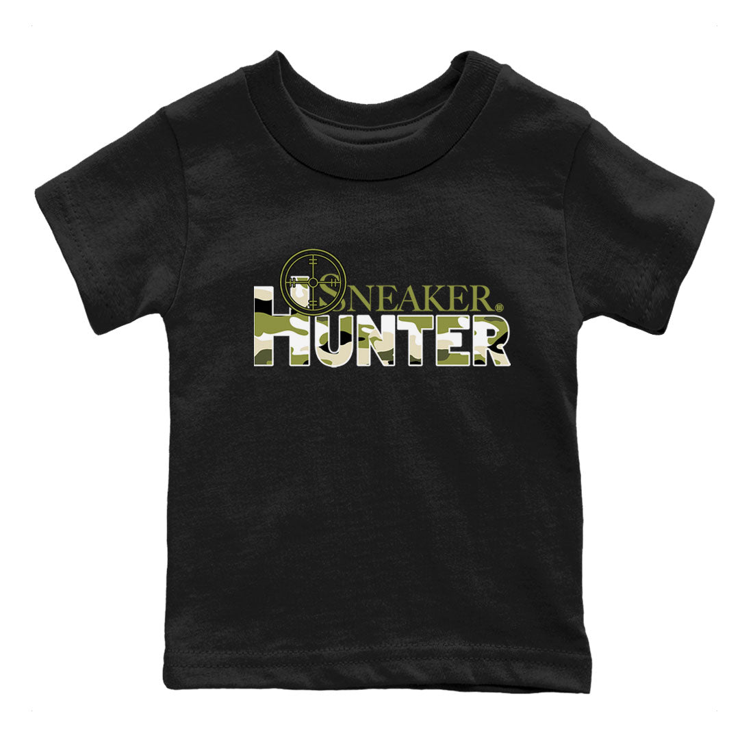 Air Jordan 1 X Travis Scott Golf Olive shirt to match jordans Sneaker Hunter Streetwear Sneaker Shirt Air Jordan 1 Travis Scott Golf Drip Gear Zone Sneaker Matching Clothing Baby Toddler Black 2 T-Shirt