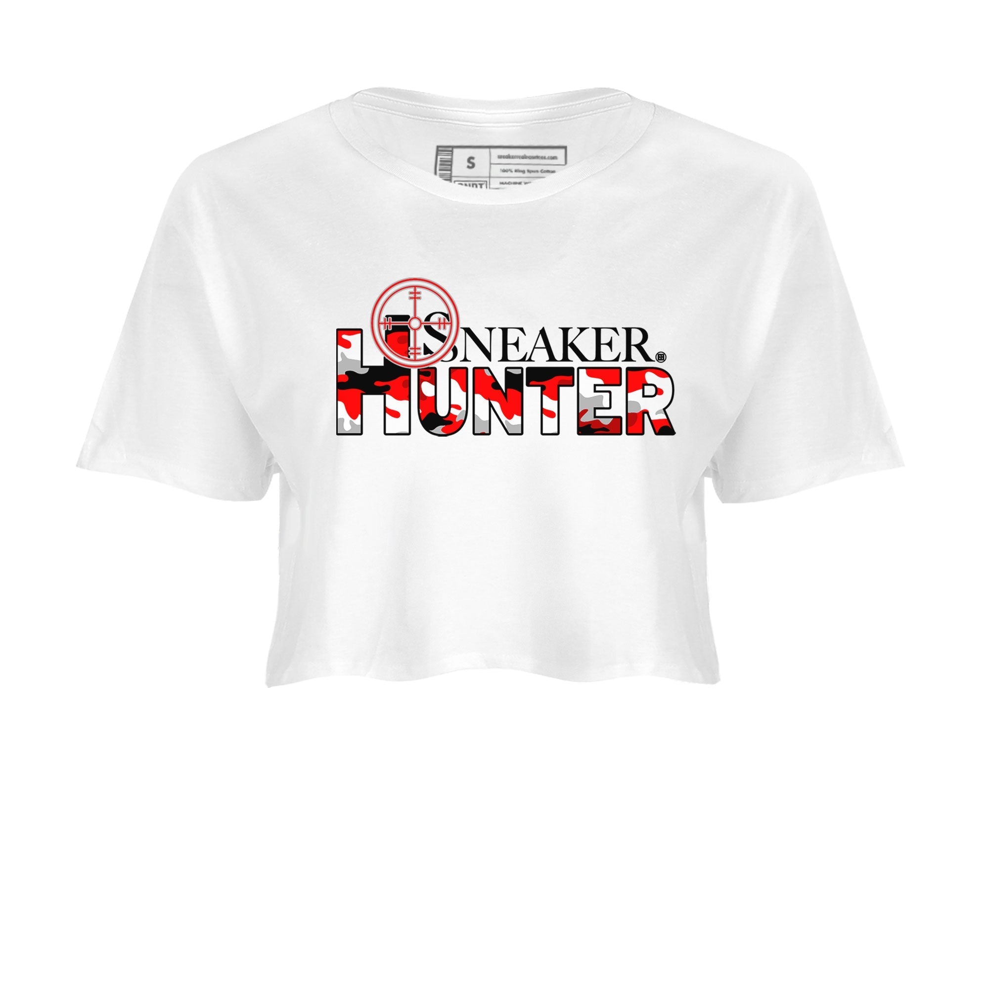 Air Jordan 12 Cherry shirt to match jordans Sneaker Hunter Streetwear Sneaker Shirt Air Jordan 12 Retro Cherry Drip Gear Zone Sneaker Matching Clothing White 2 Crop T-Shirt